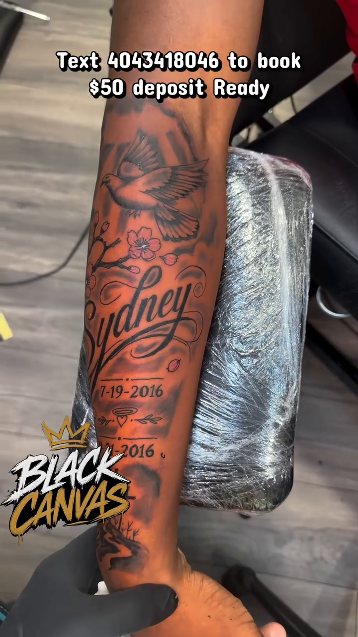 Tattoo by @i_am_tattoo — lettering_script, black_and_grey