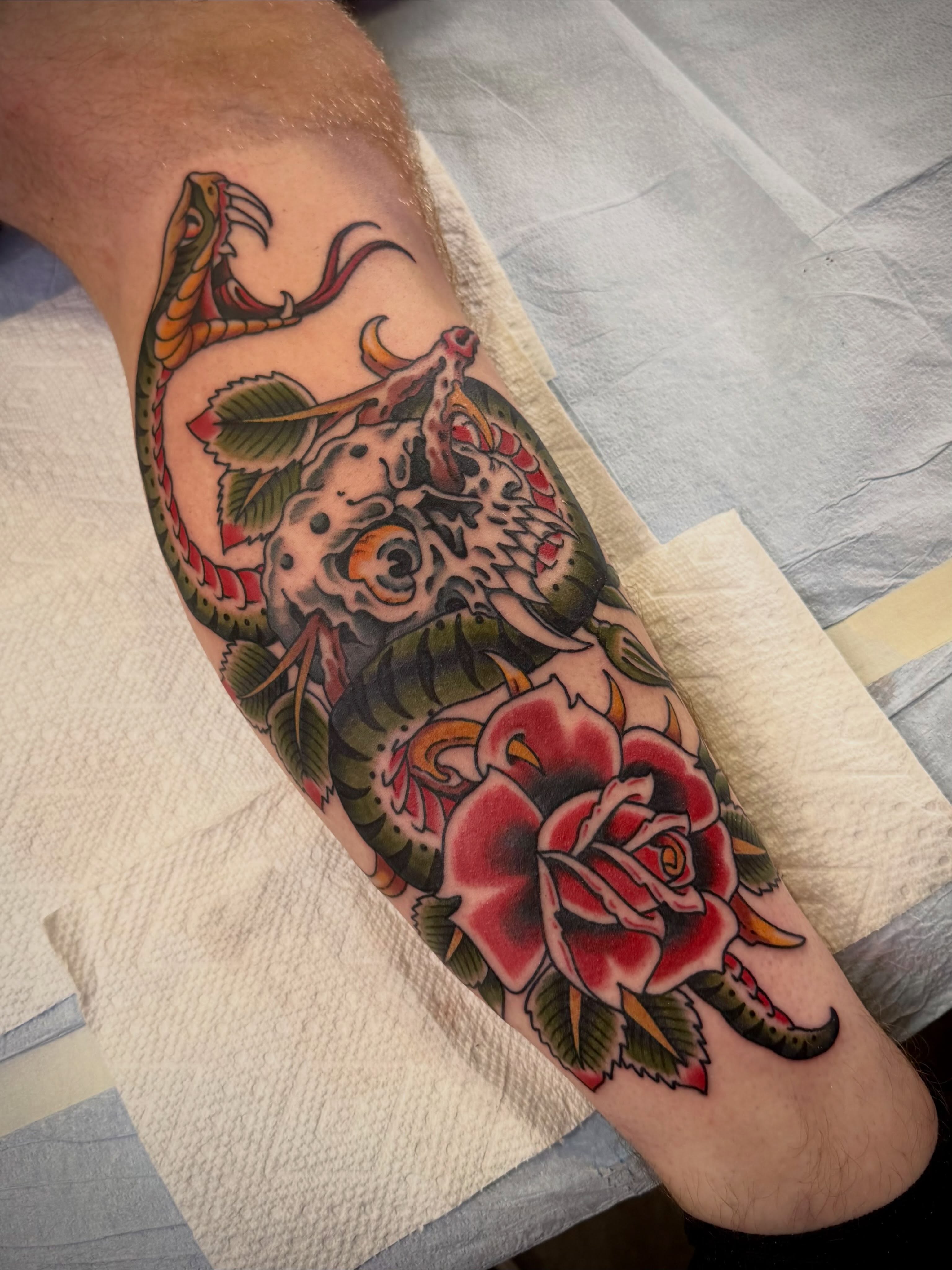Tattoo by @minnesota_mitch_tattoo — american_traditional, neo_traditional