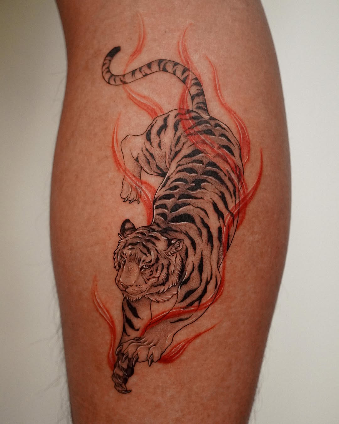 Tattoo by @153cm_tattoo — realism, black_and_grey
