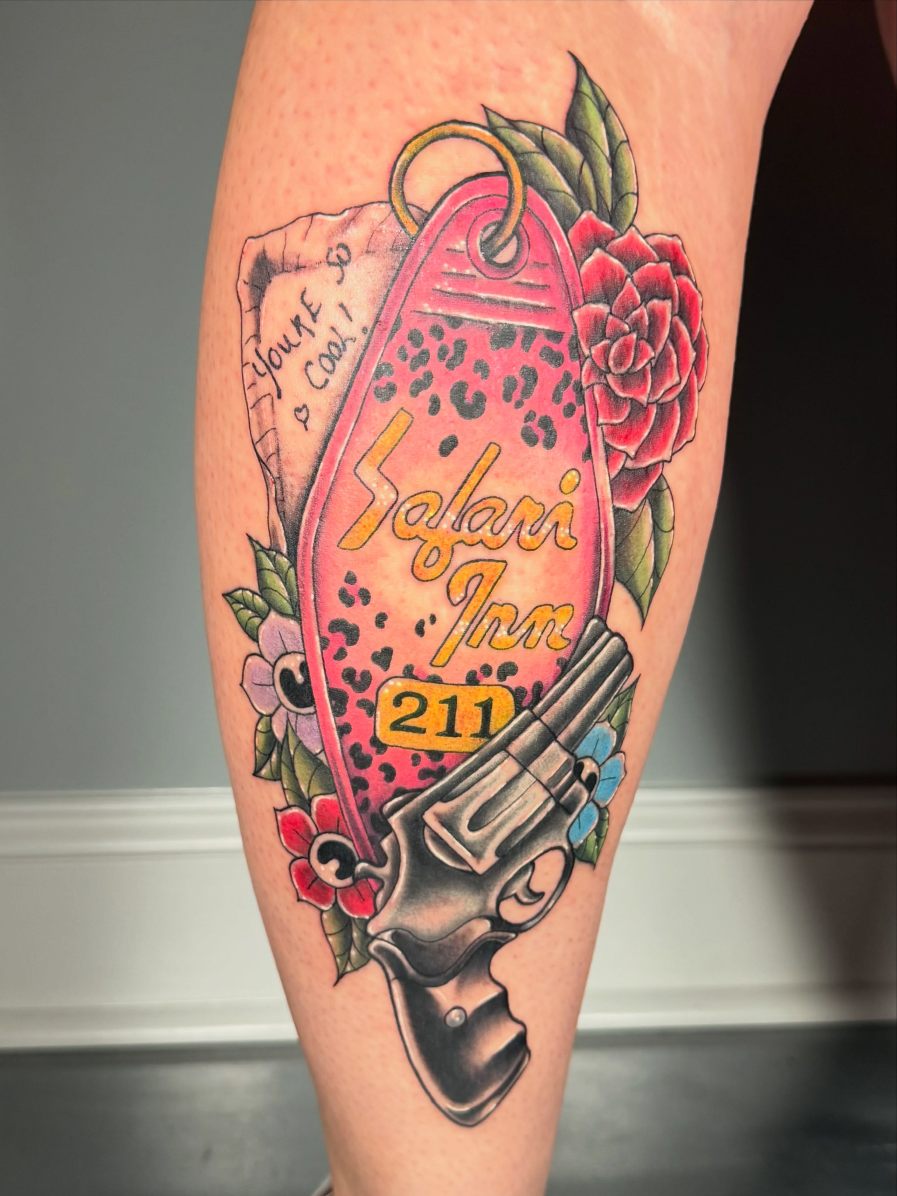 Tattoo by @capriotticreations โ american_traditional, dotwork
