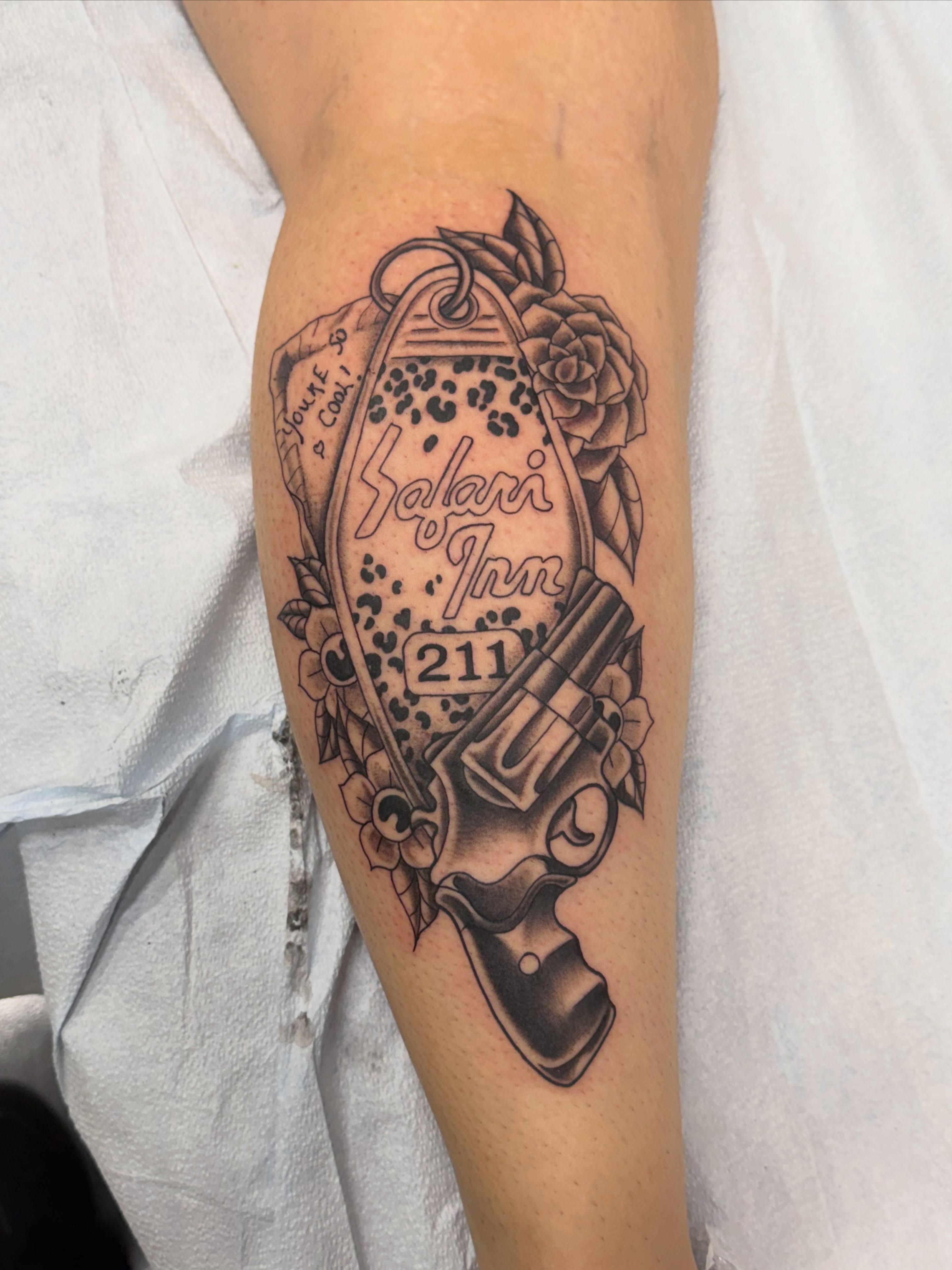 Tattoo by @capriotticreations โ black_and_grey