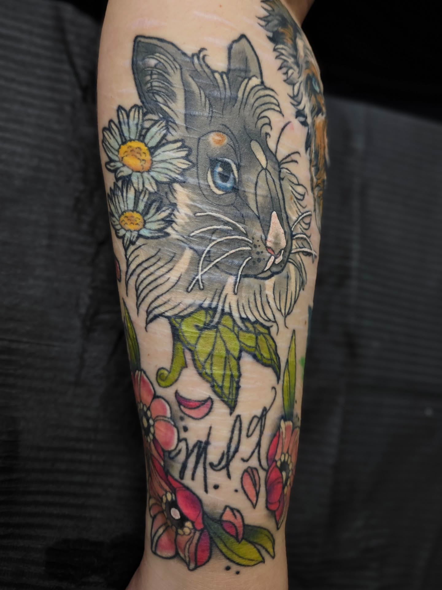 Tattoo by @alexalachutatattoos — realism, dotwork