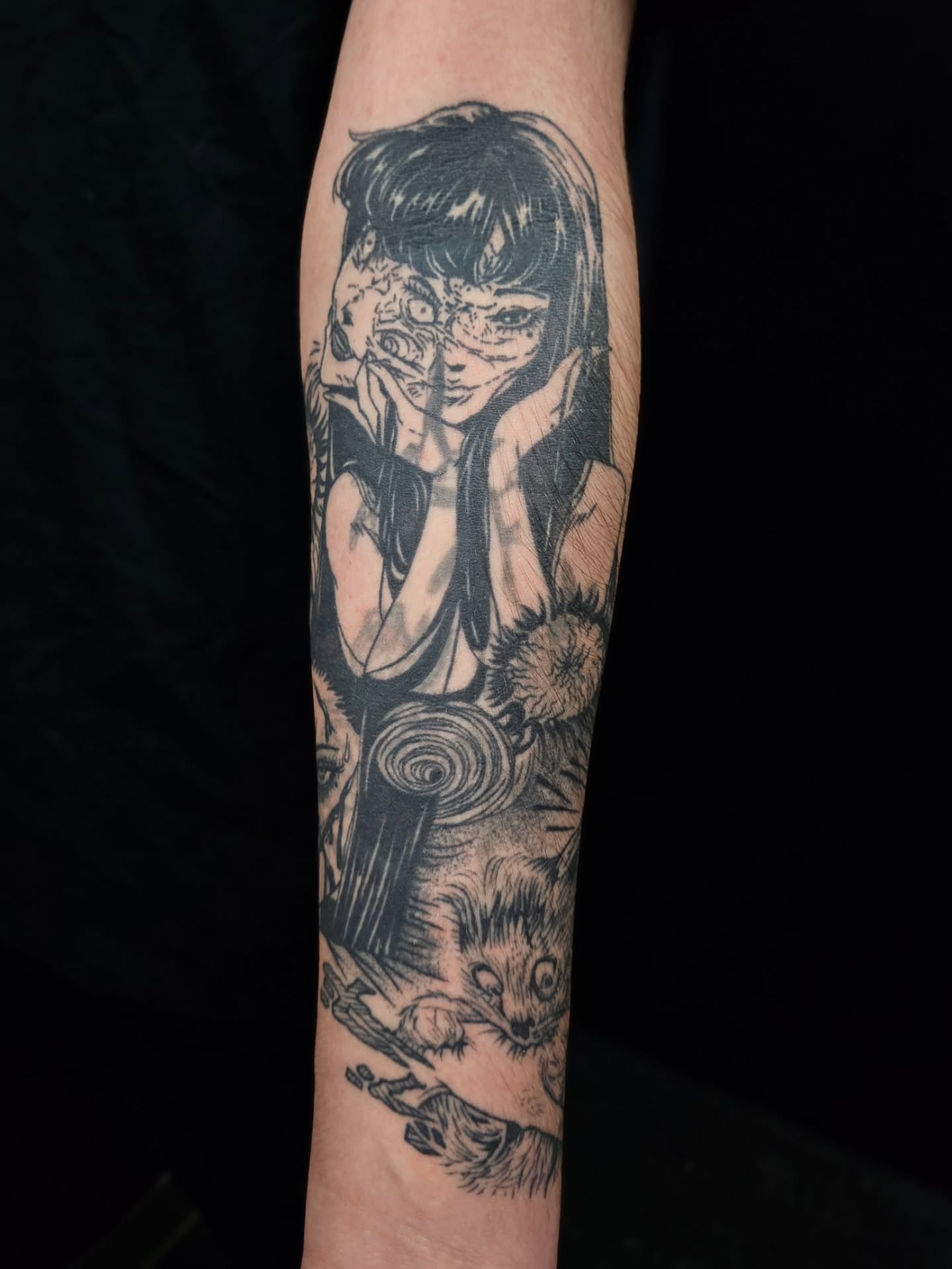 Tattoo by @alexalachutatattoos — black_and_grey, realism