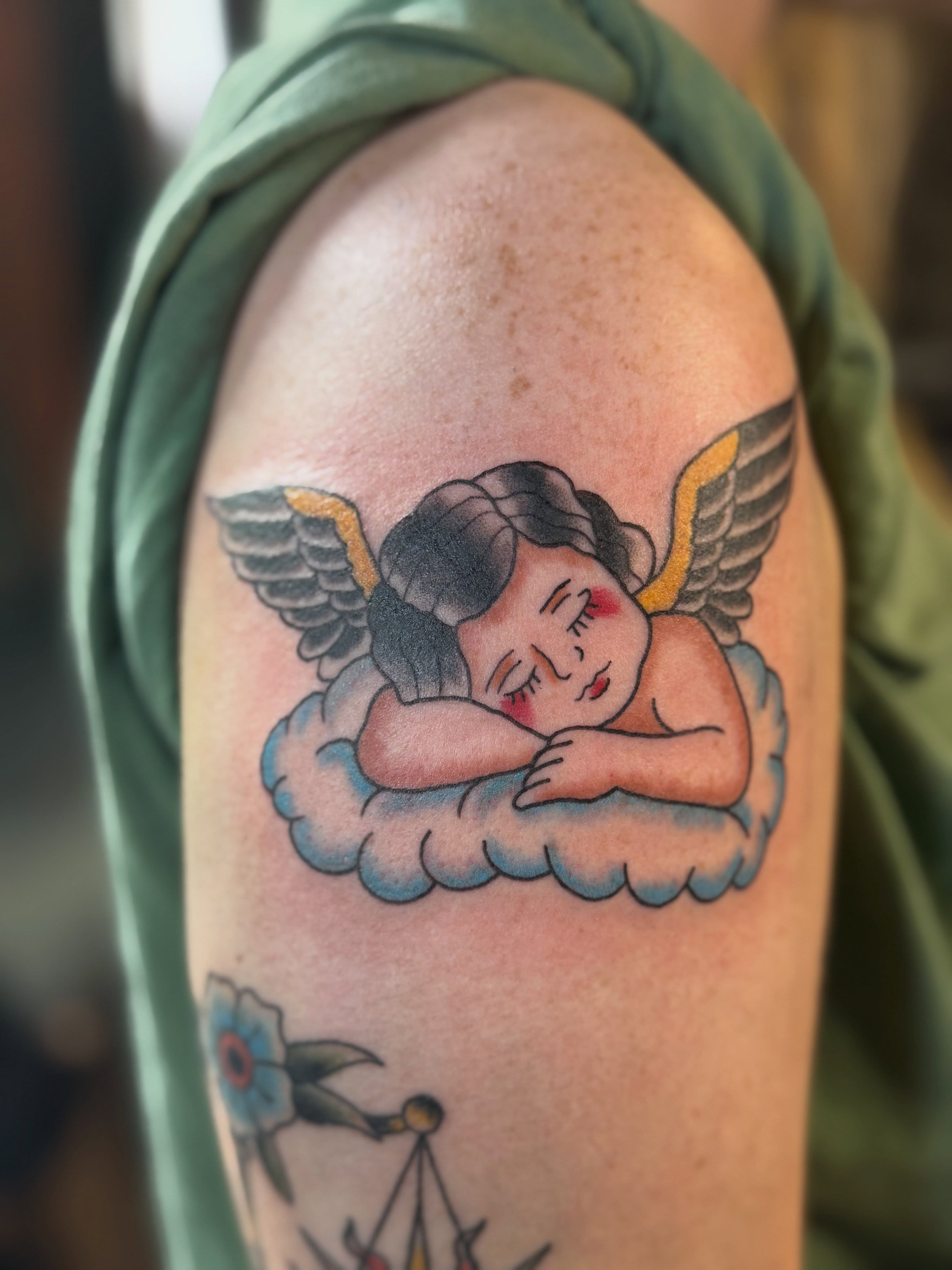 Tattoo by @sloastattoos — american_traditional