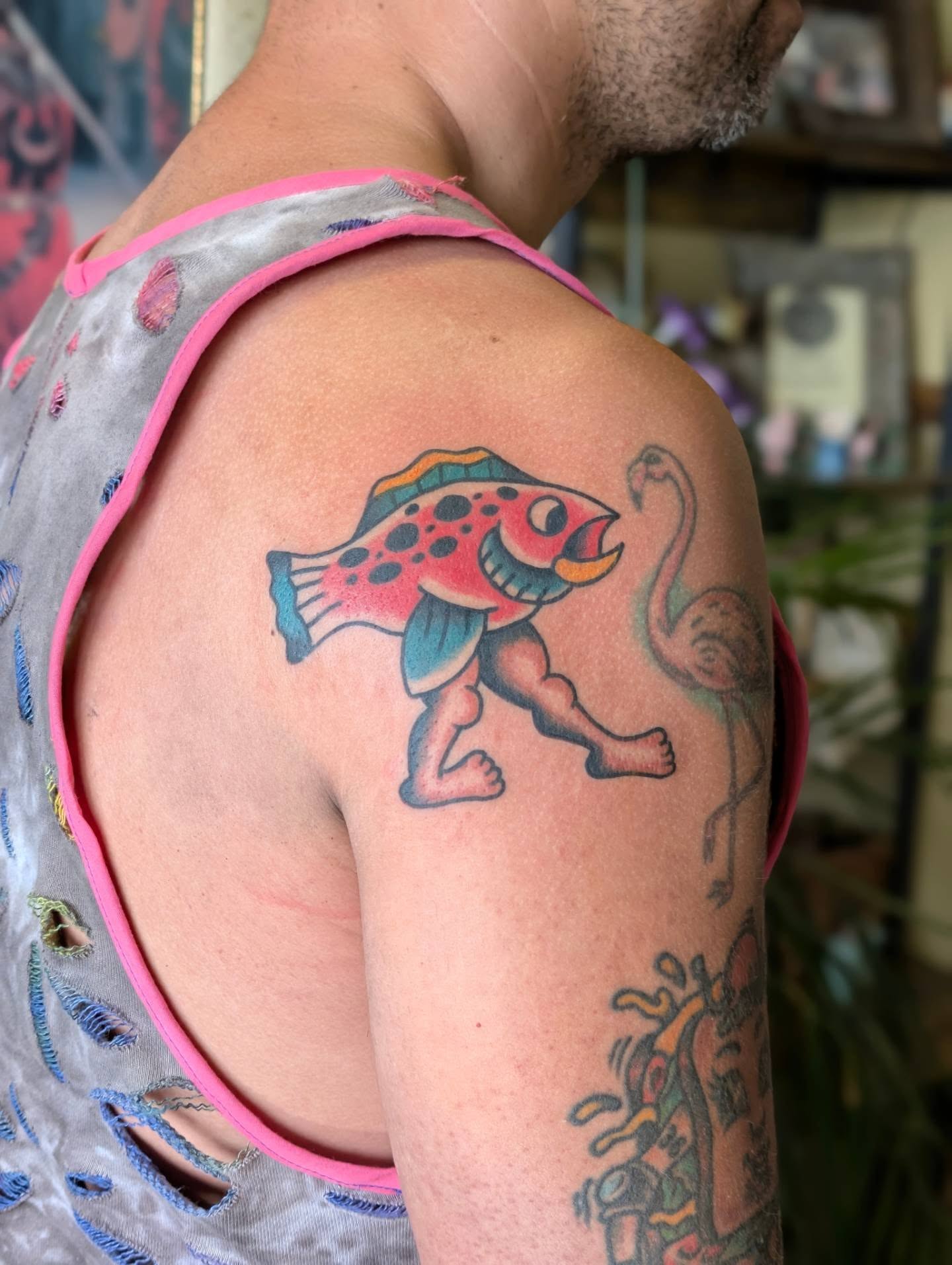 Tattoo by @emryandfriends — trash_polka
