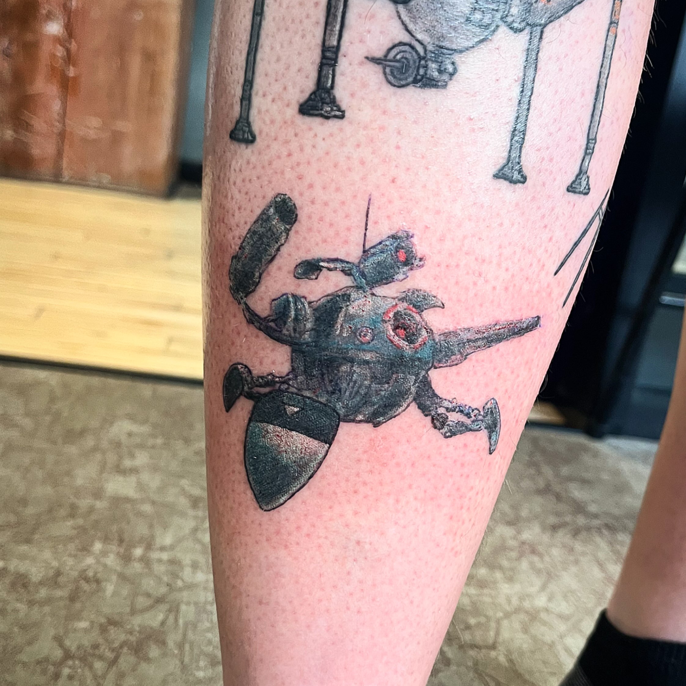 Tattoo by @ashley_perrier — dotwork, realism