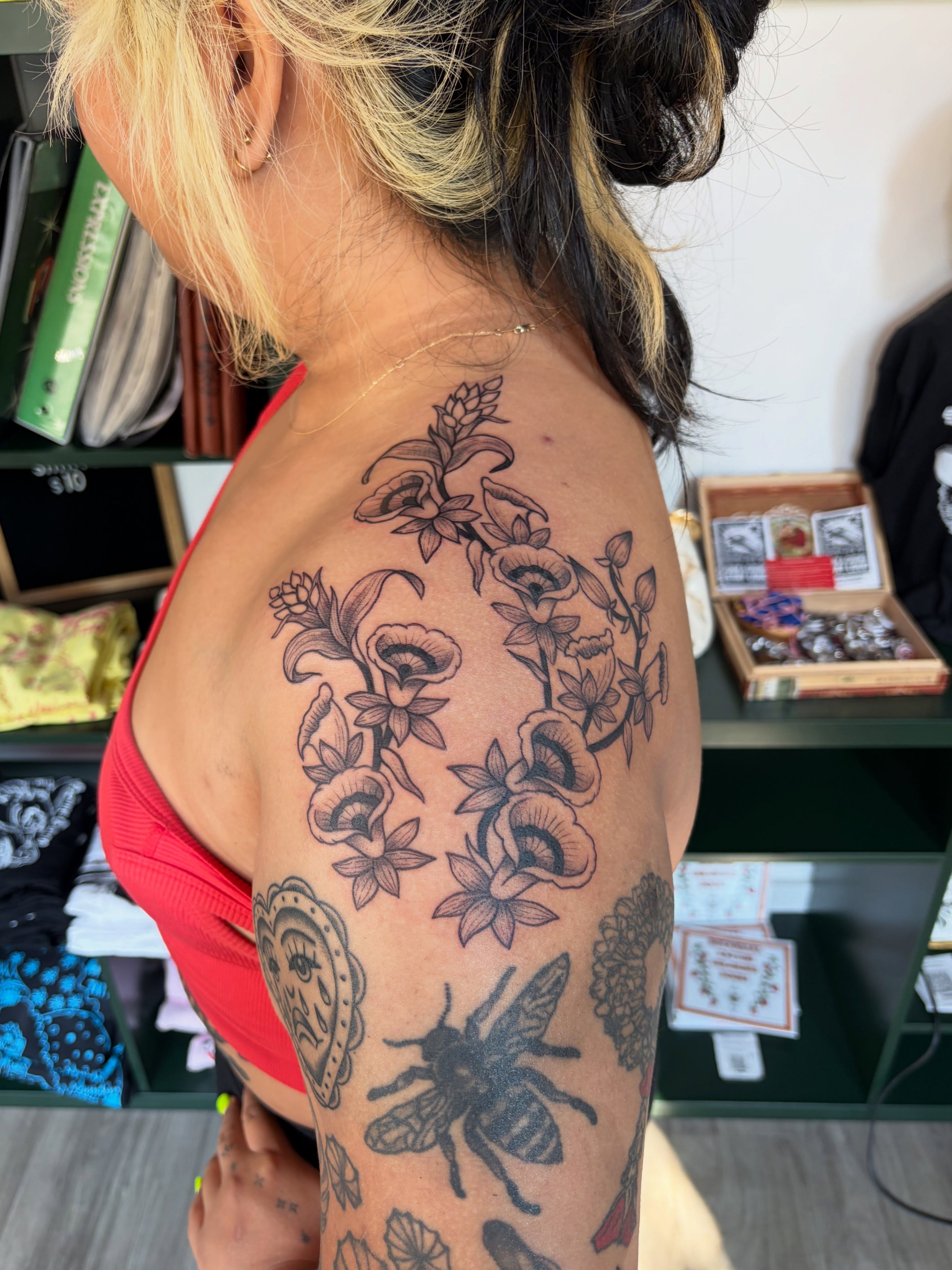 Tattoo by @mad.anthonytattoo — black_and_grey