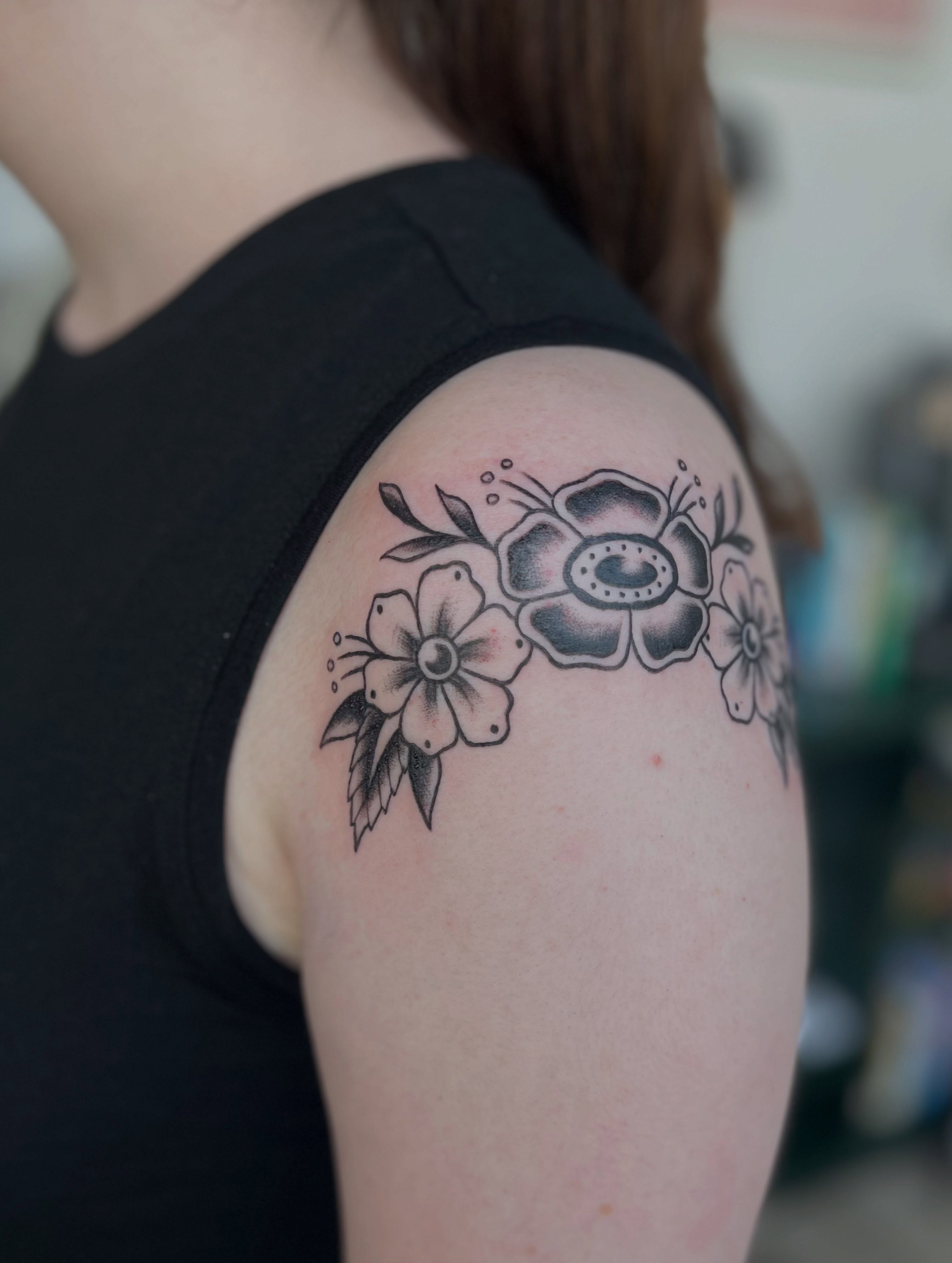 Tattoo by @mad.anthonytattoo — black_and_grey