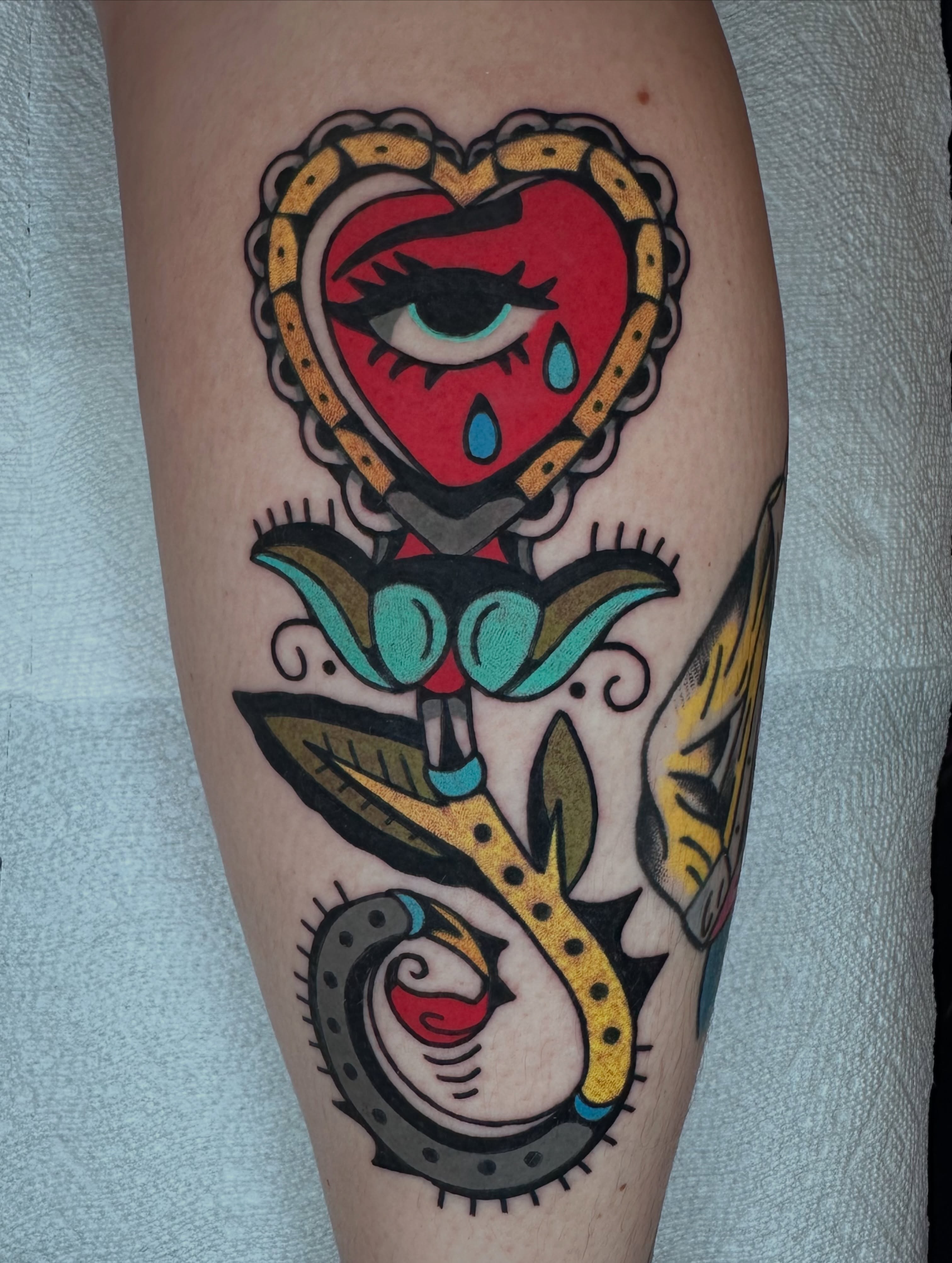Tattoo by @toadtat2 — american_traditional