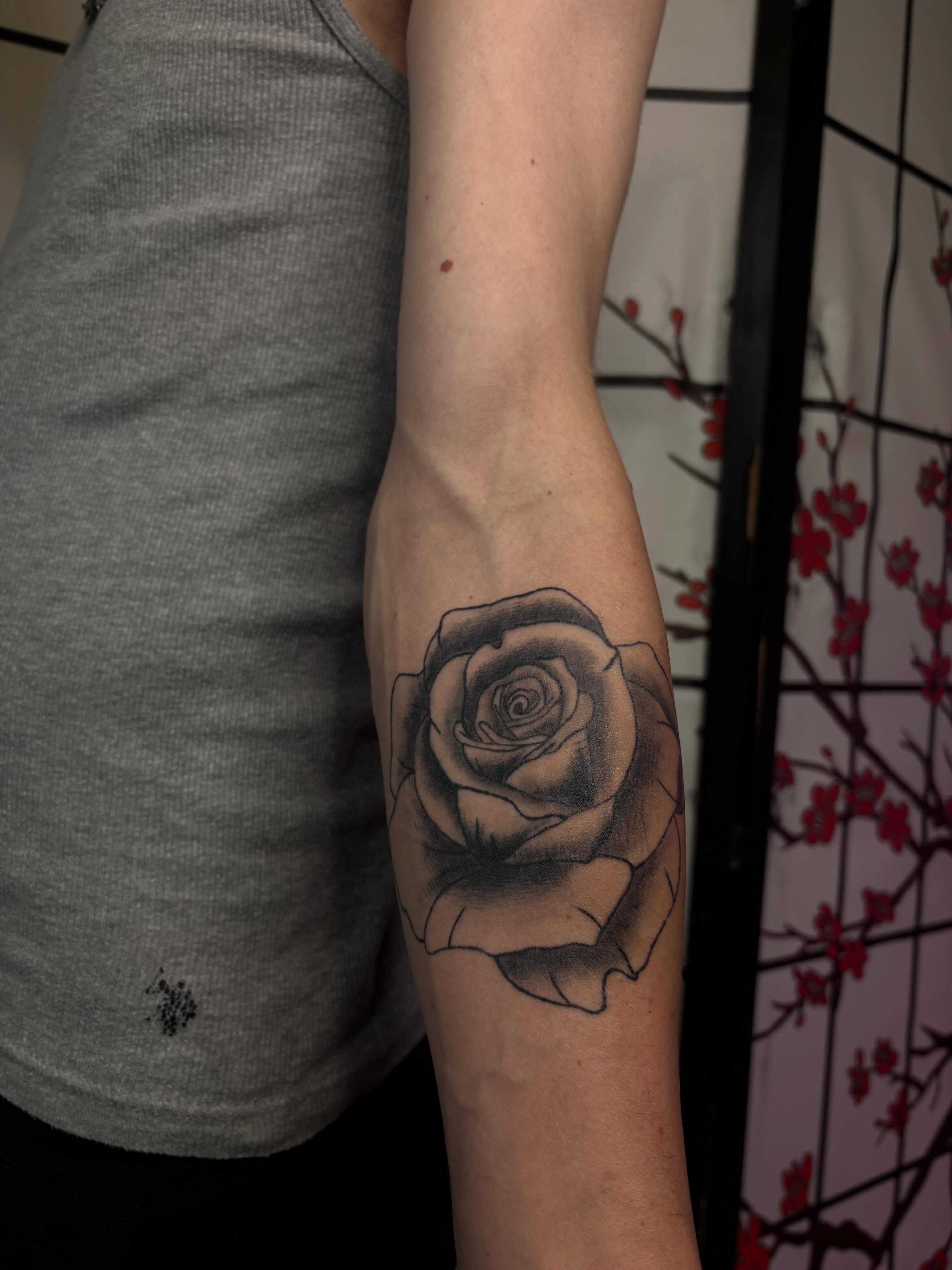 Tattoo by @morbid_studioss — black_and_grey