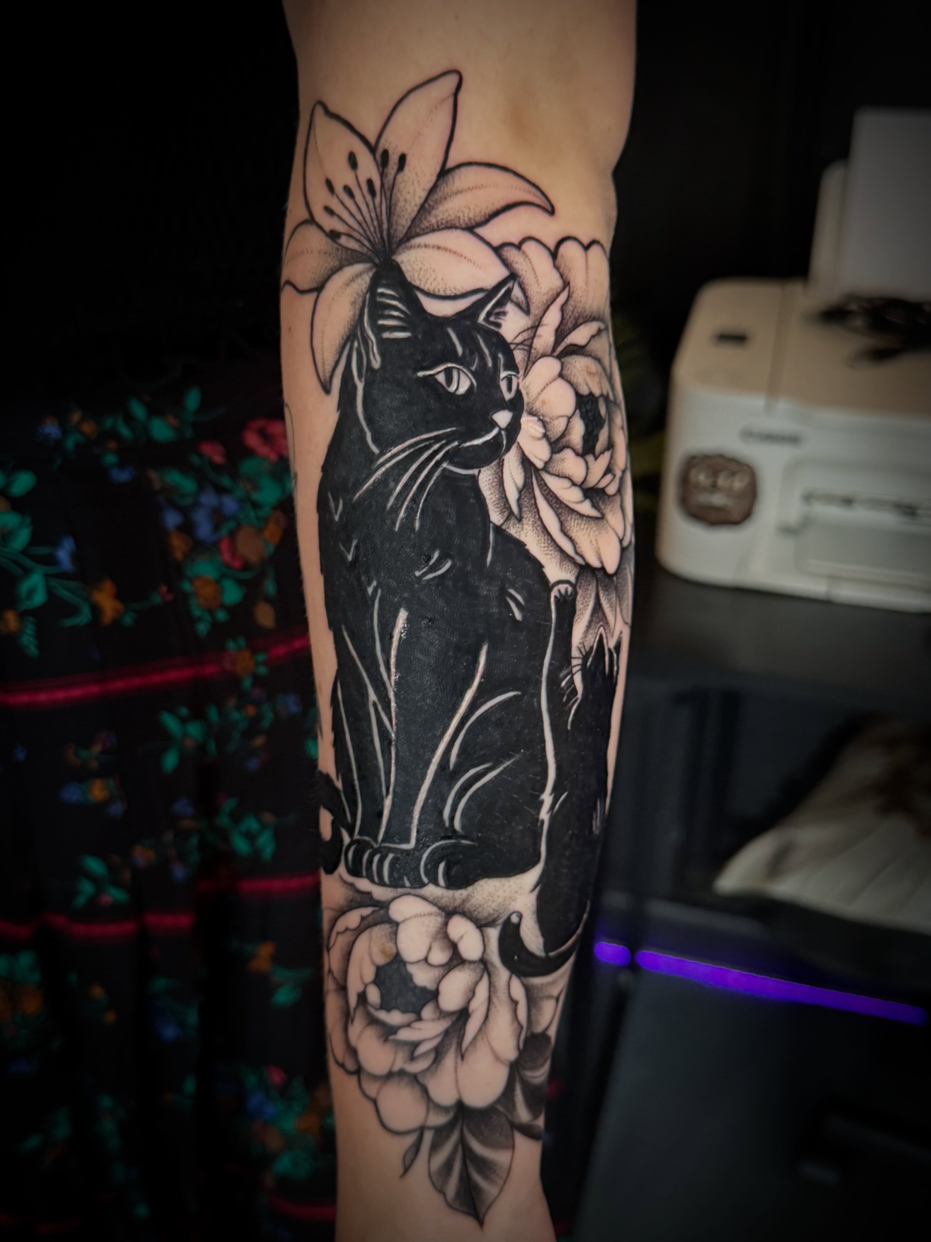 Tattoo by @llanotattooart — black_and_grey, realism