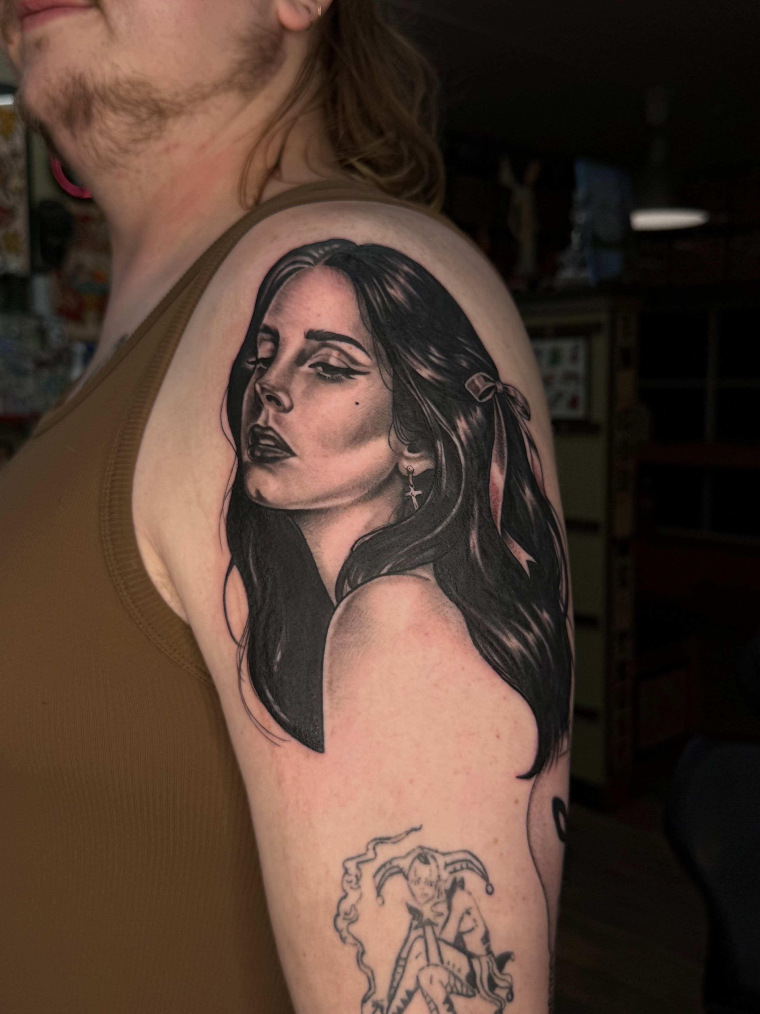 Tattoo by @ceilingham — realism, black_and_grey