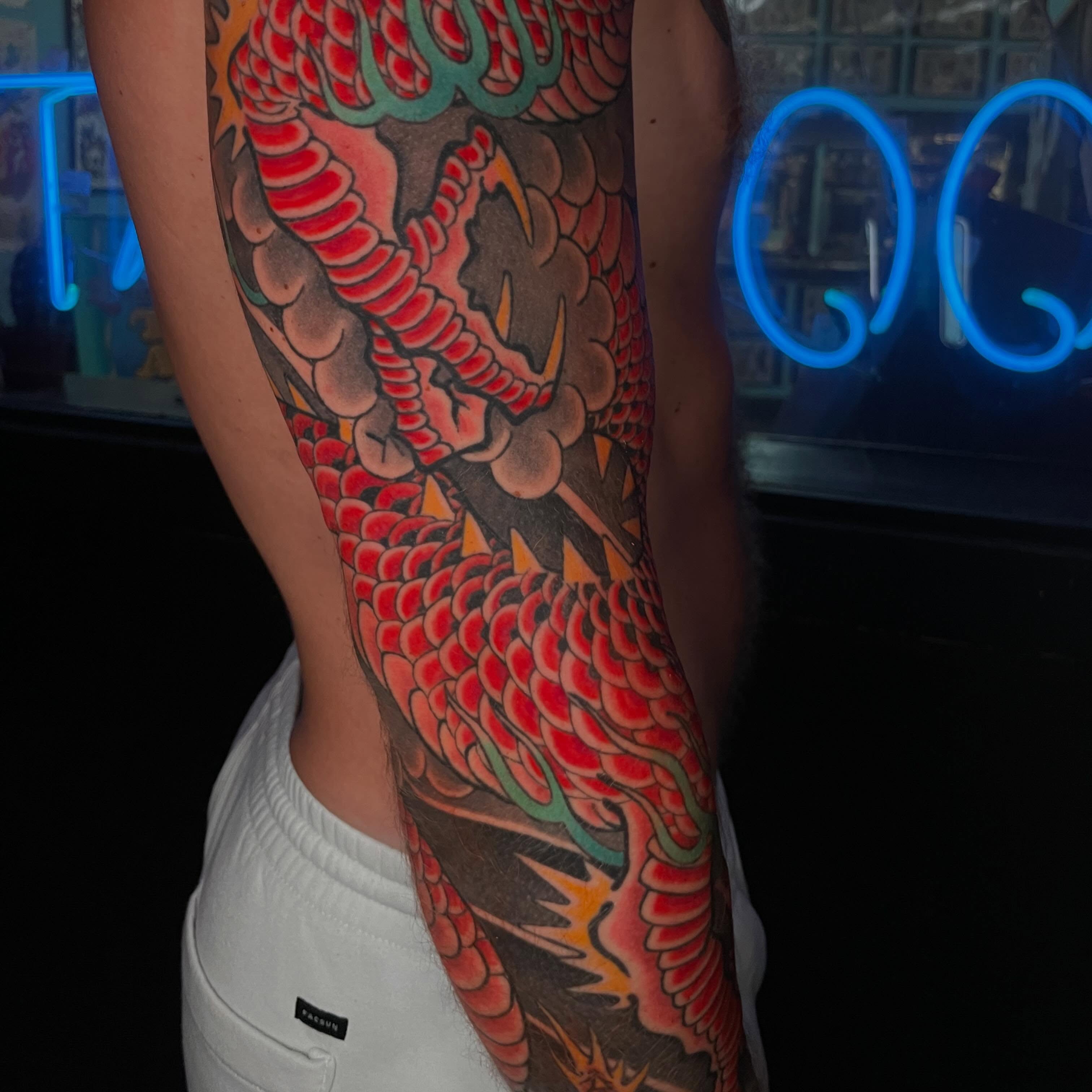 Tattoo by @scott_weatherwax — japanese_irezumi