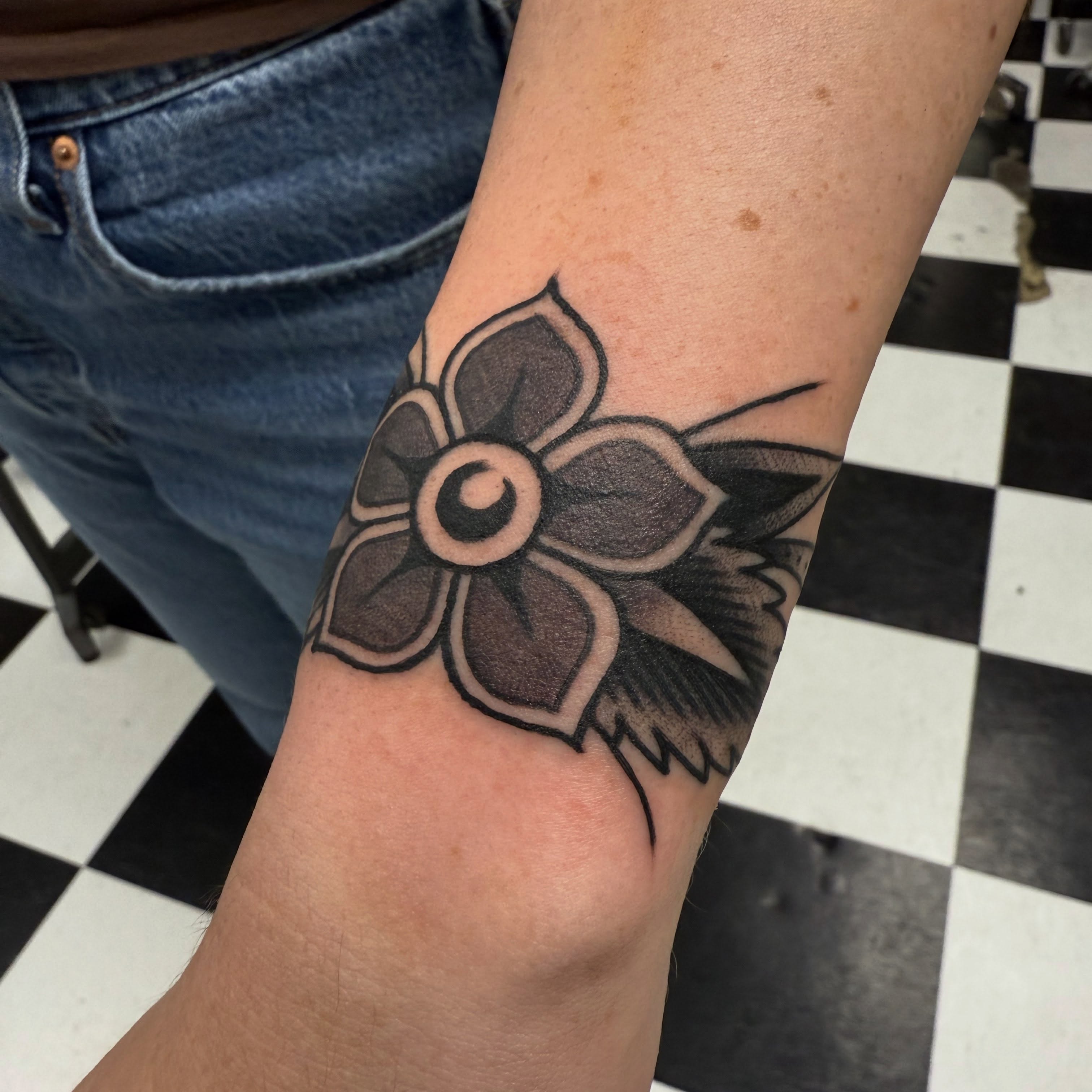 Tattoo by @sterlingknows.how — black_and_grey