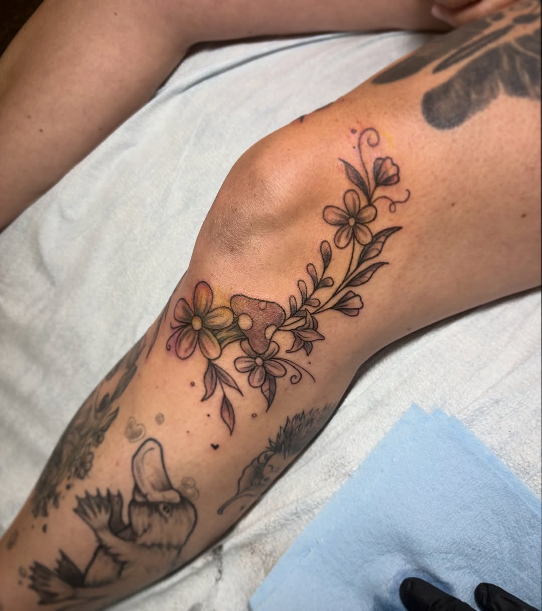 Tattoo by @acmtattoo — dotwork