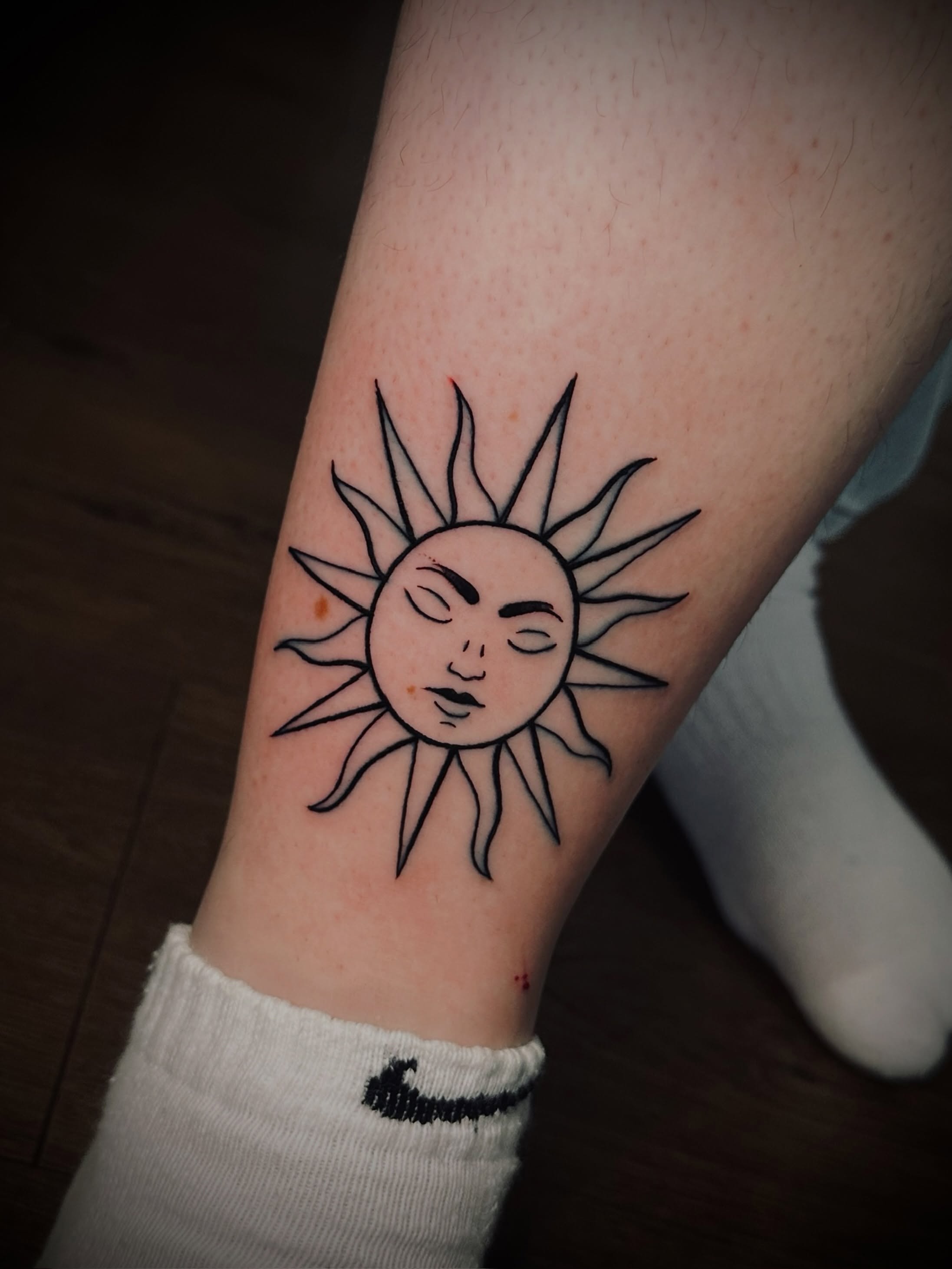 Tattoo by @tatt2st — black_and_grey