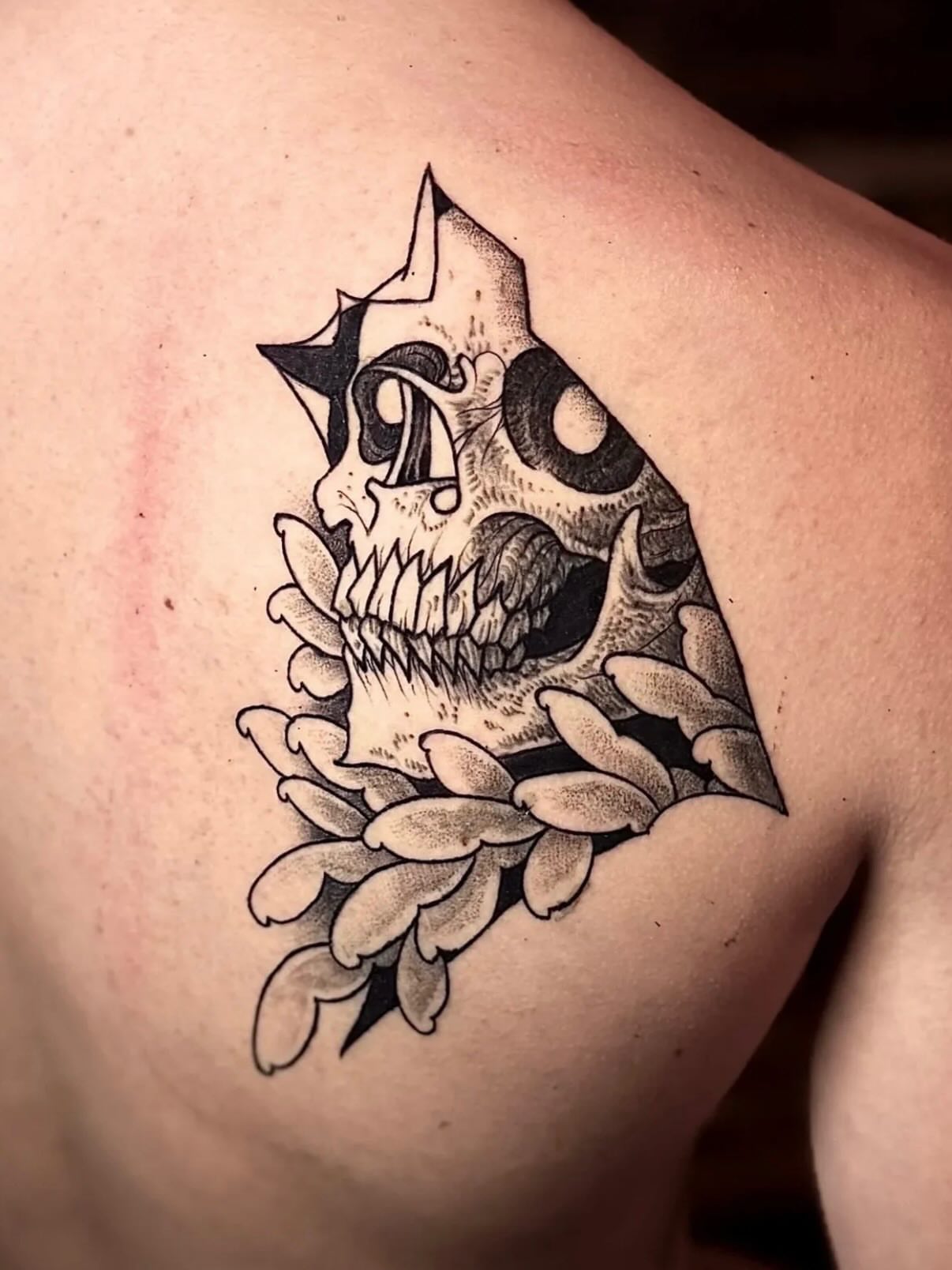 Tattoo by @micxortiz.tattoo — black_and_grey, realism