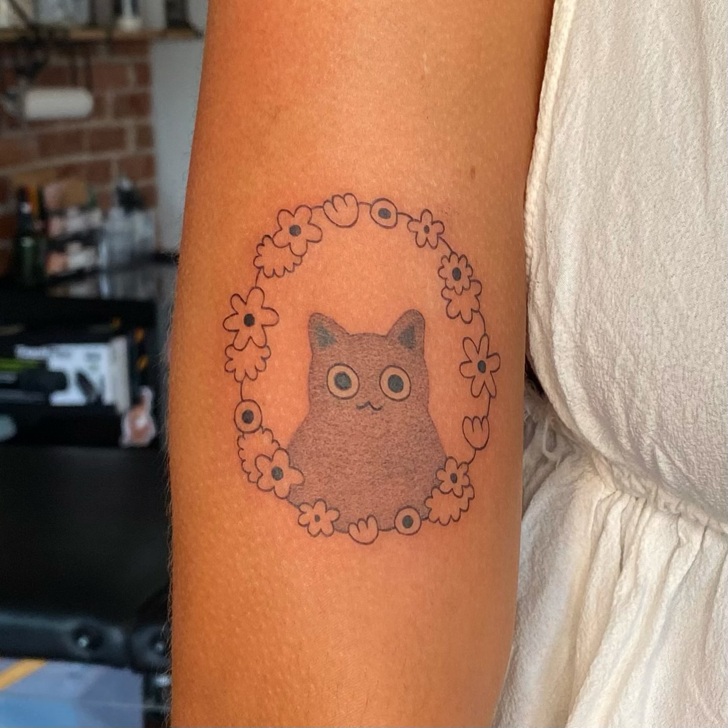 Tattoo by @pure_foolery — dotwork