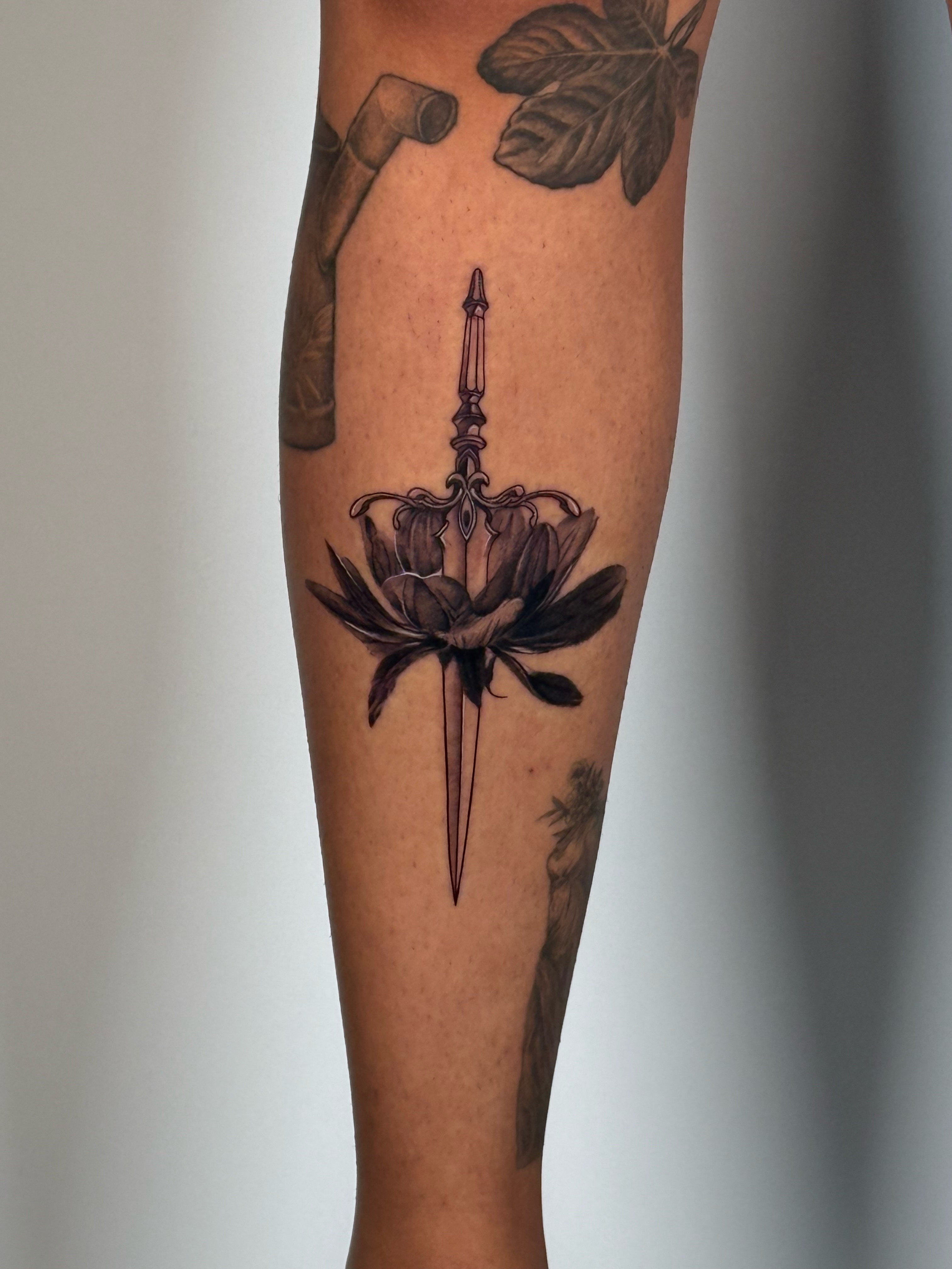 Tattoo by @tattedwithjaz β black_and_grey