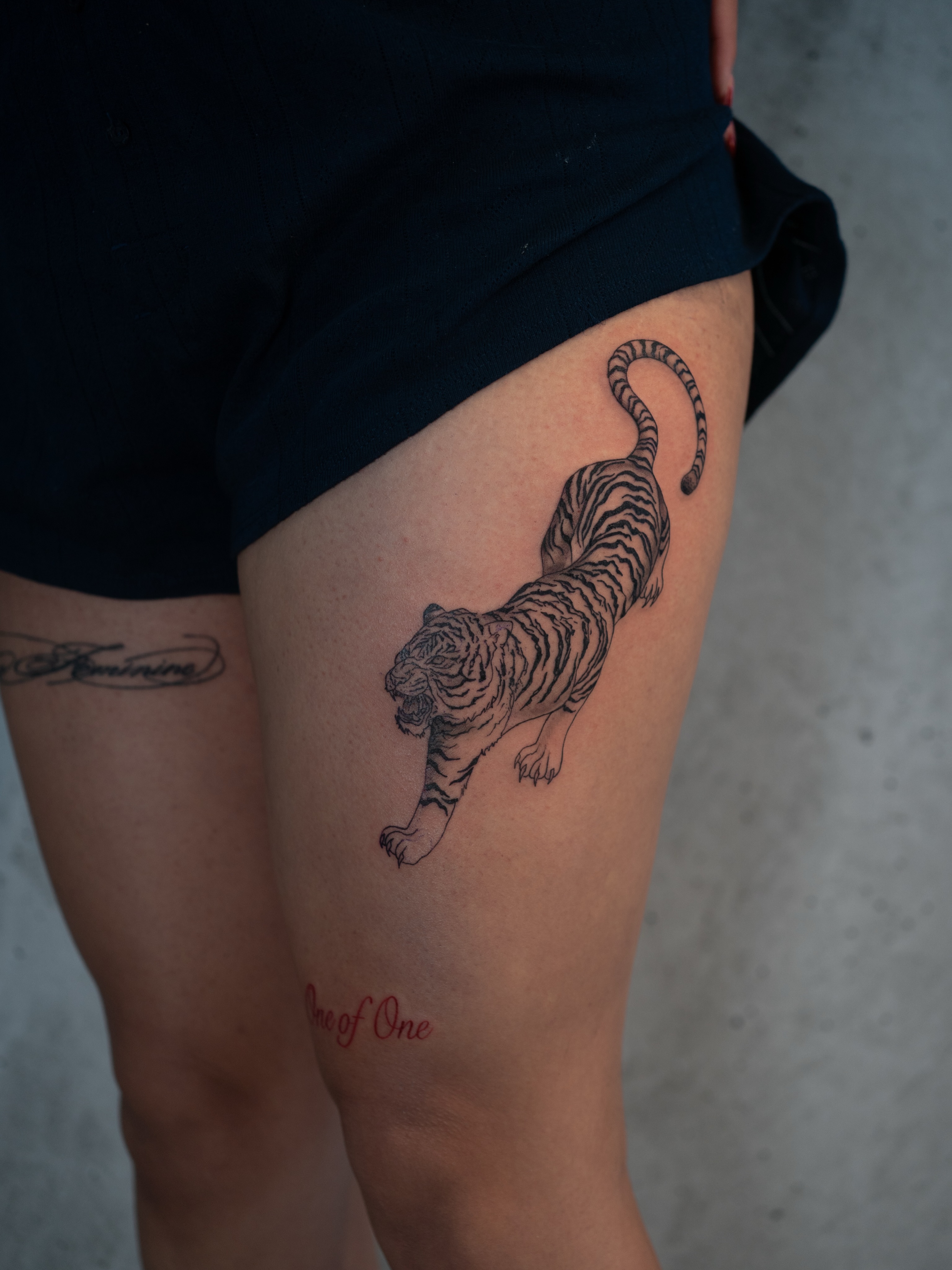 Tattoo by @inkbydame — black_and_grey