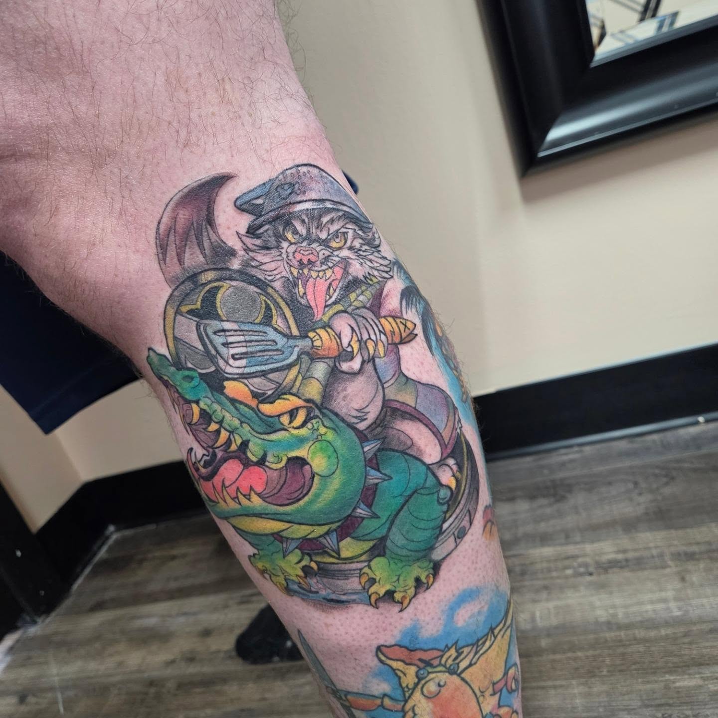 Tattoo by @bodyartbyrhiannah — american_traditional, new_school