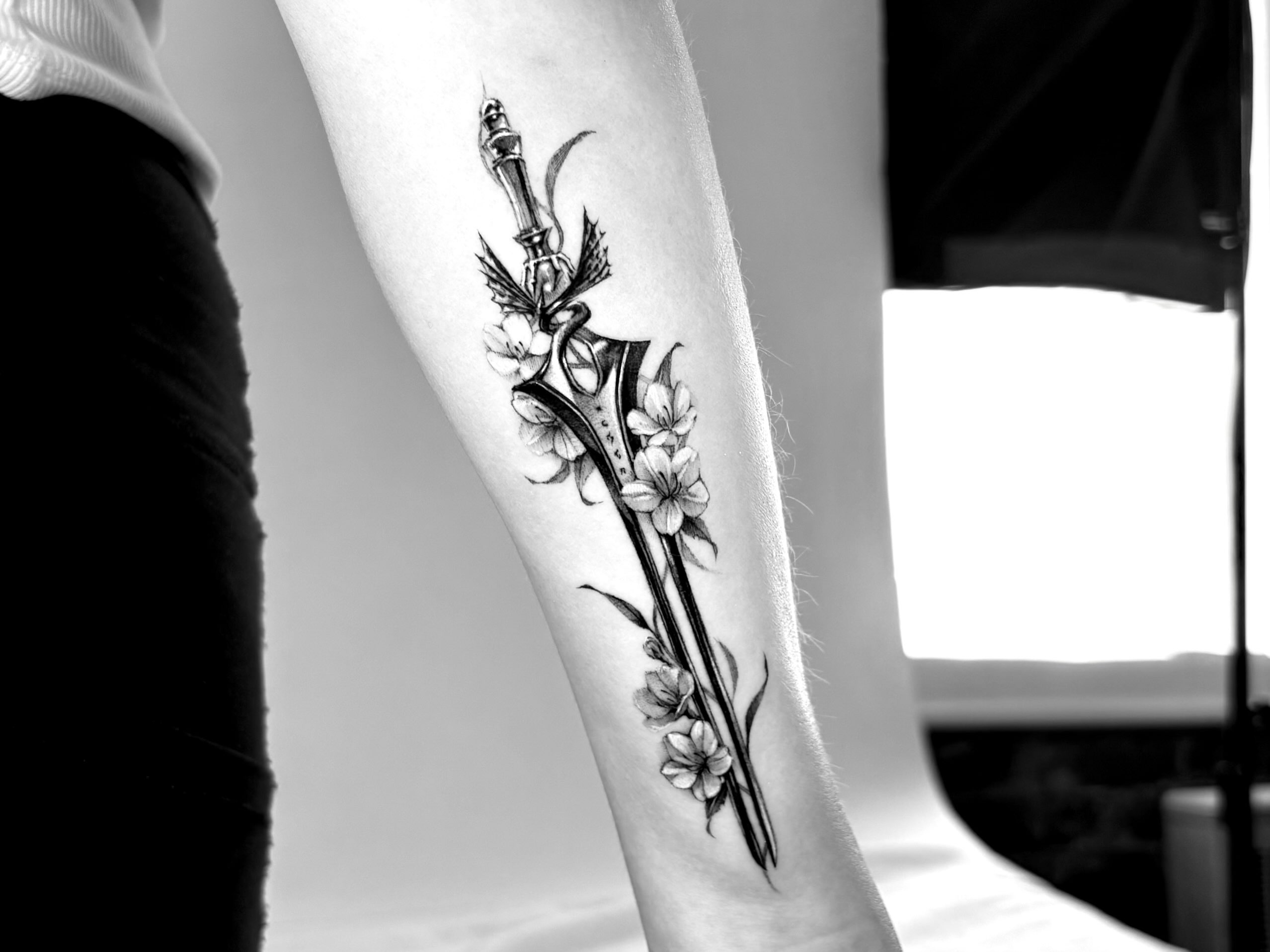 Tattoo by @ito_tattooist — black_and_grey, realism