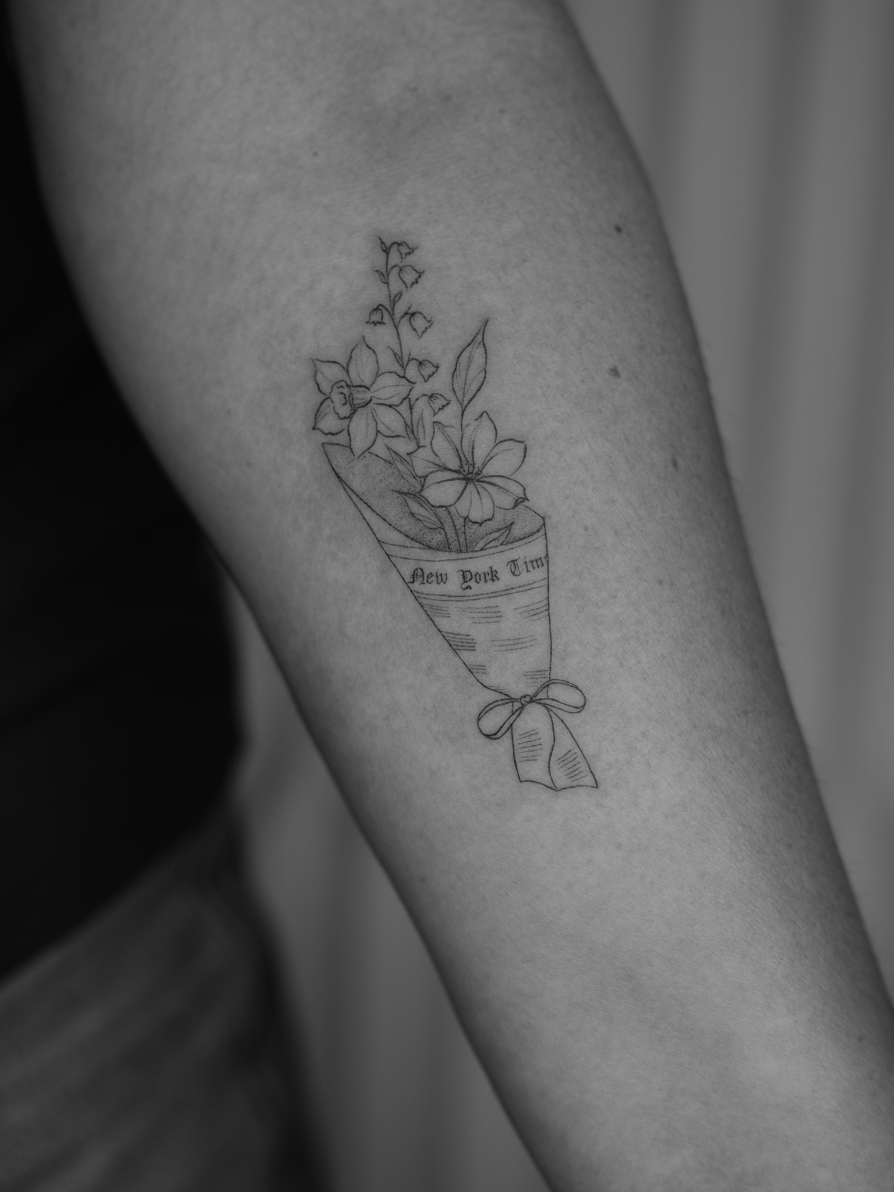 Tattoo by @_nikonv — black_and_grey
