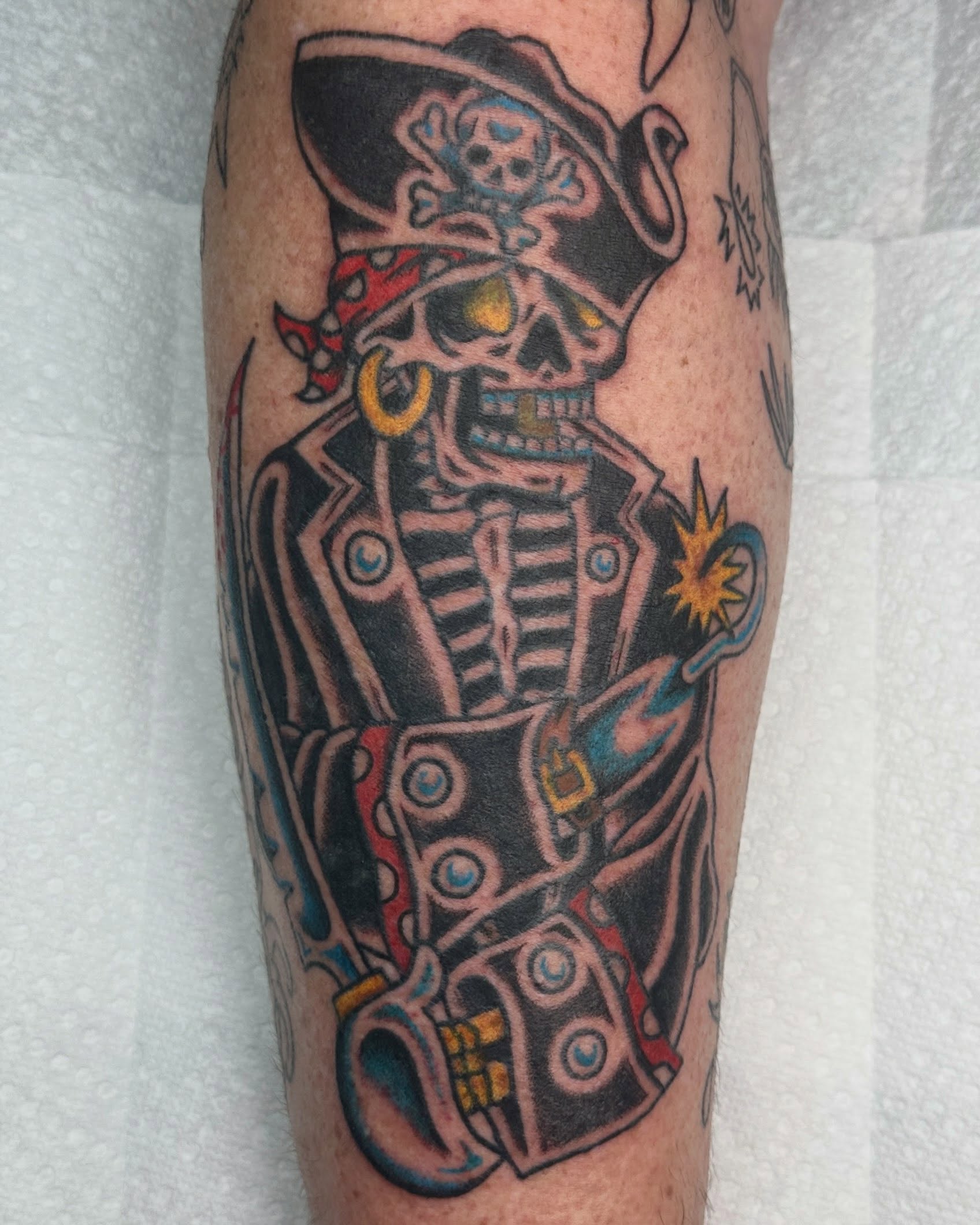 Tattoo by @piratewizardtattoo — american_traditional