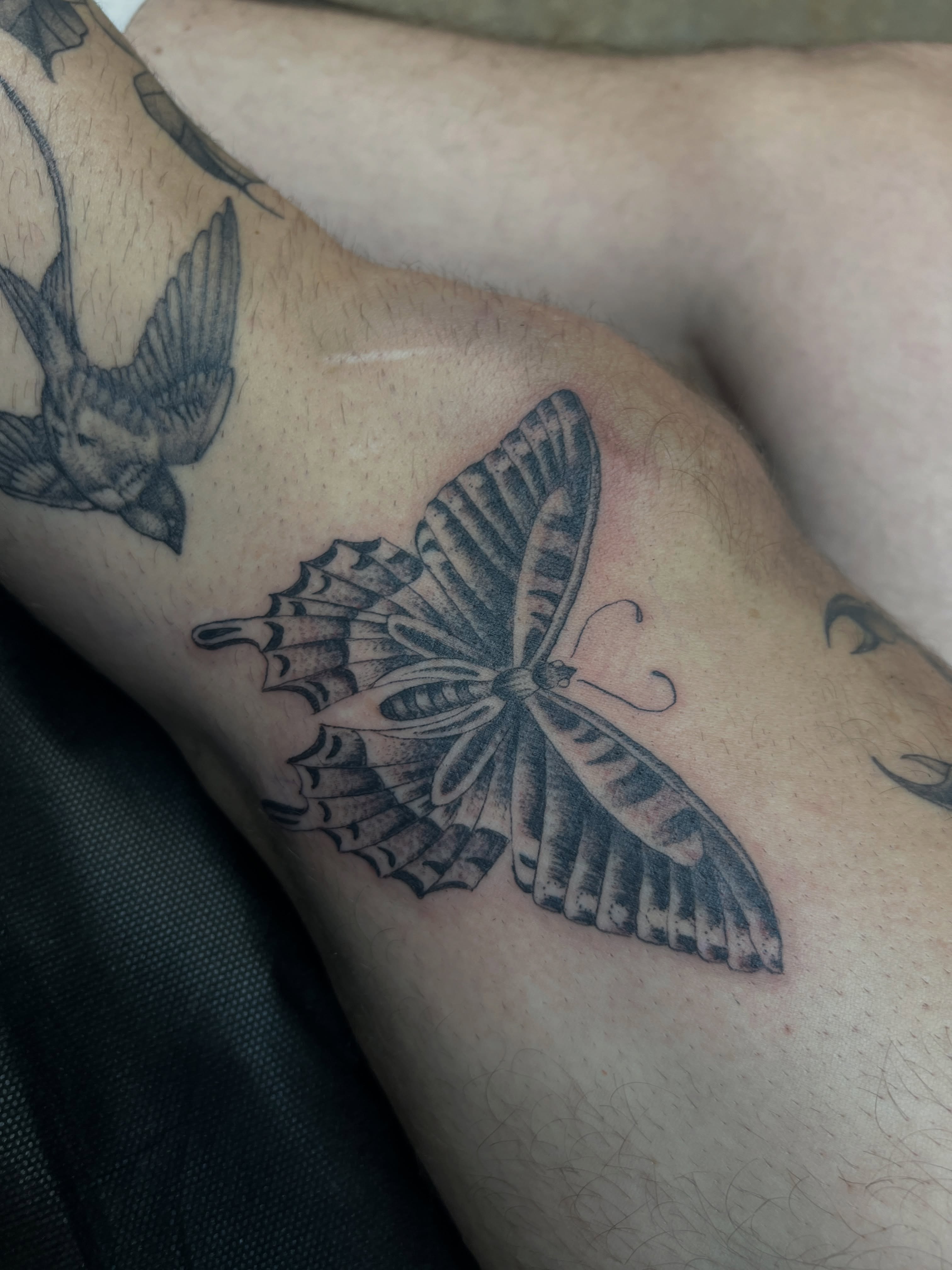 Tattoo by @max_aaron_tat2 — black_and_grey