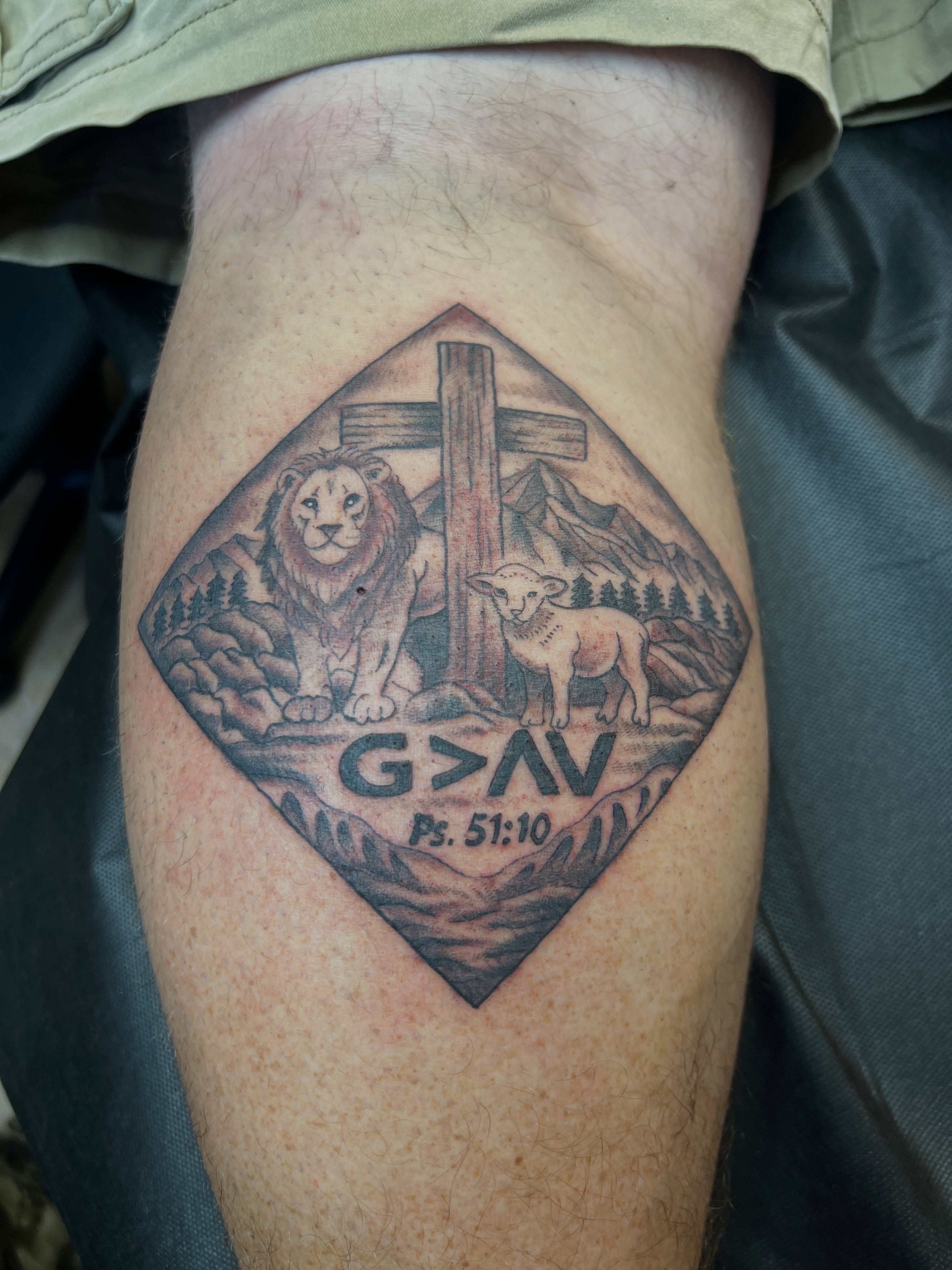 Tattoo by @max_aaron_tat2 — black_and_grey