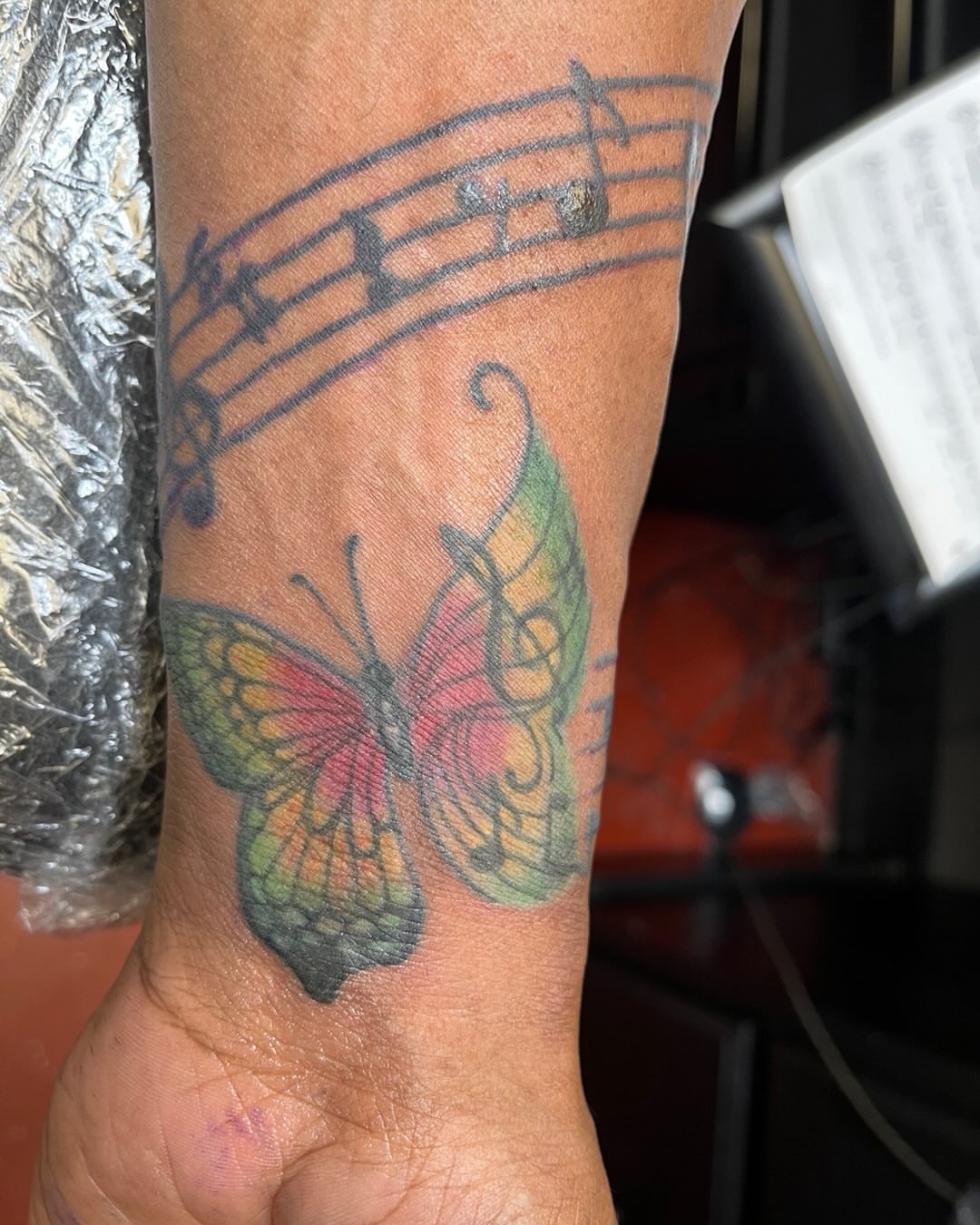 Tattoo by @vectordoe — new_school, realism