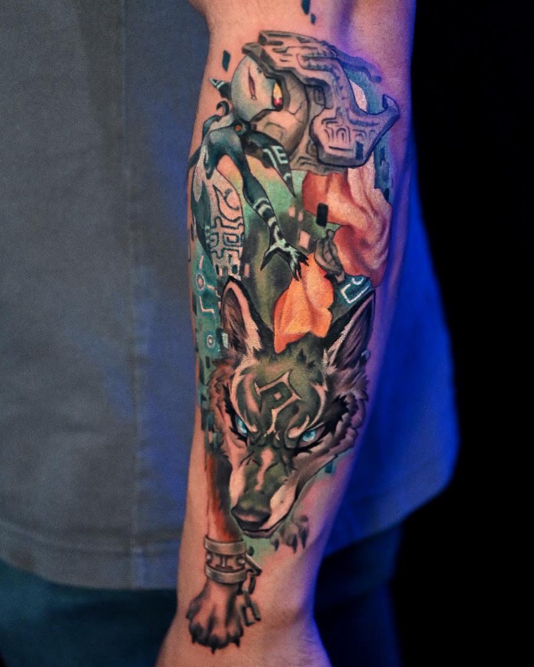 Tattoo by @banxamilli — realism, anime