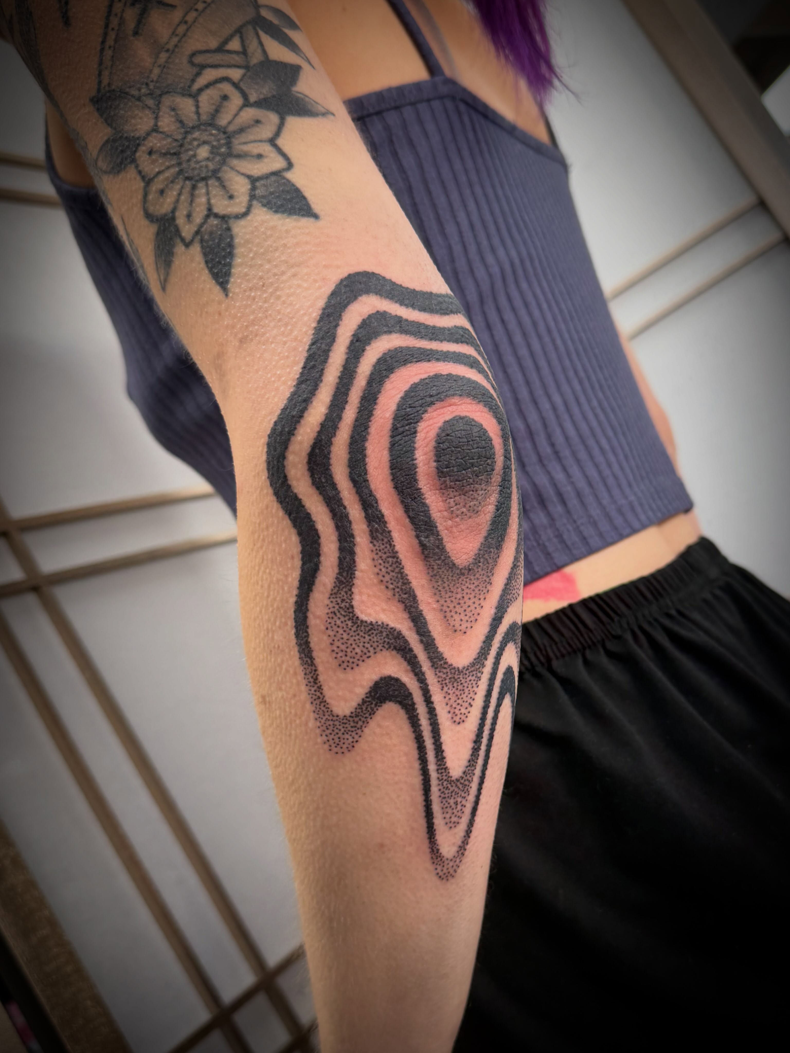 Tattoo by @chadjphillips — dotwork