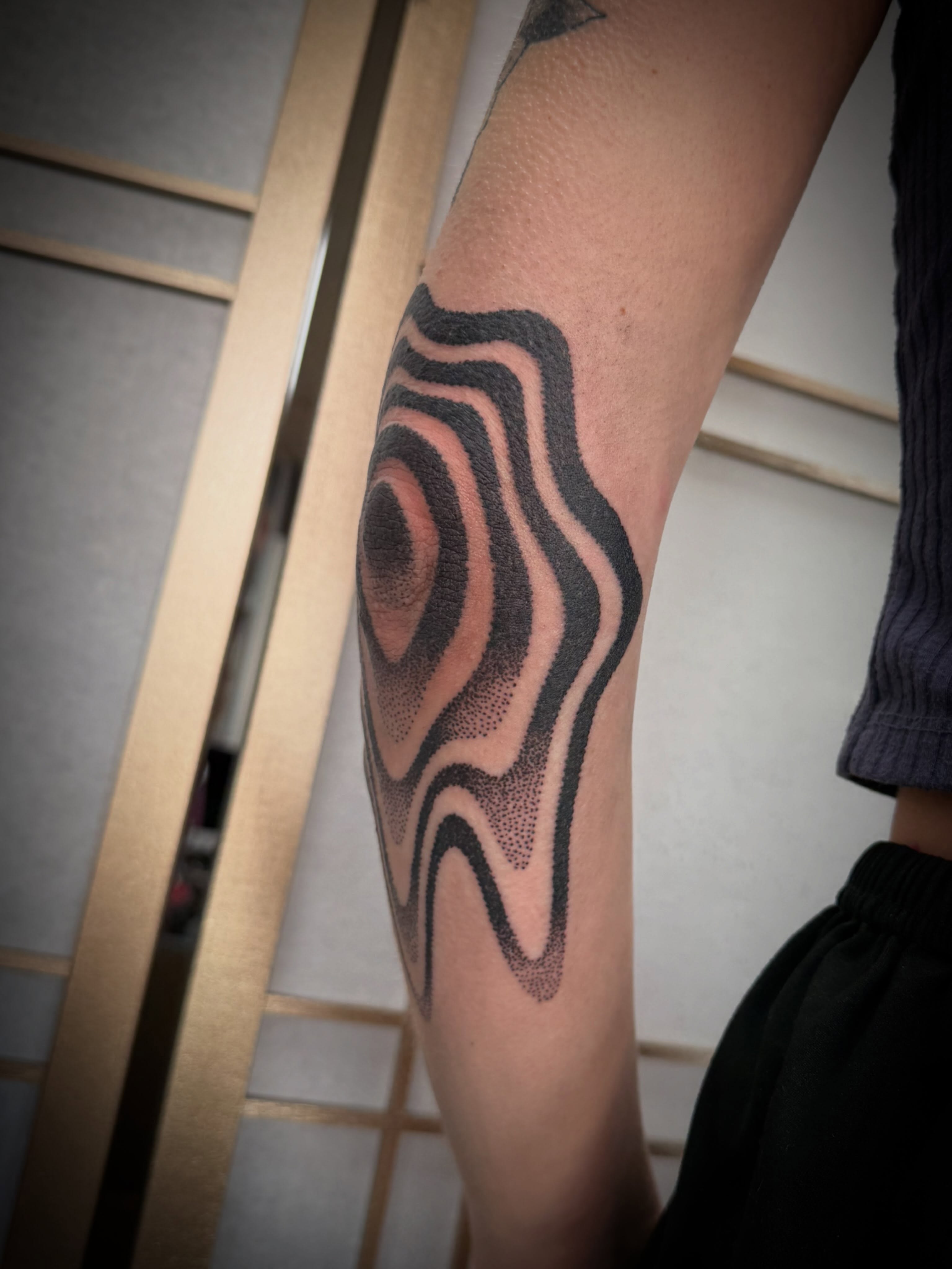 Tattoo by @chadjphillips — dotwork