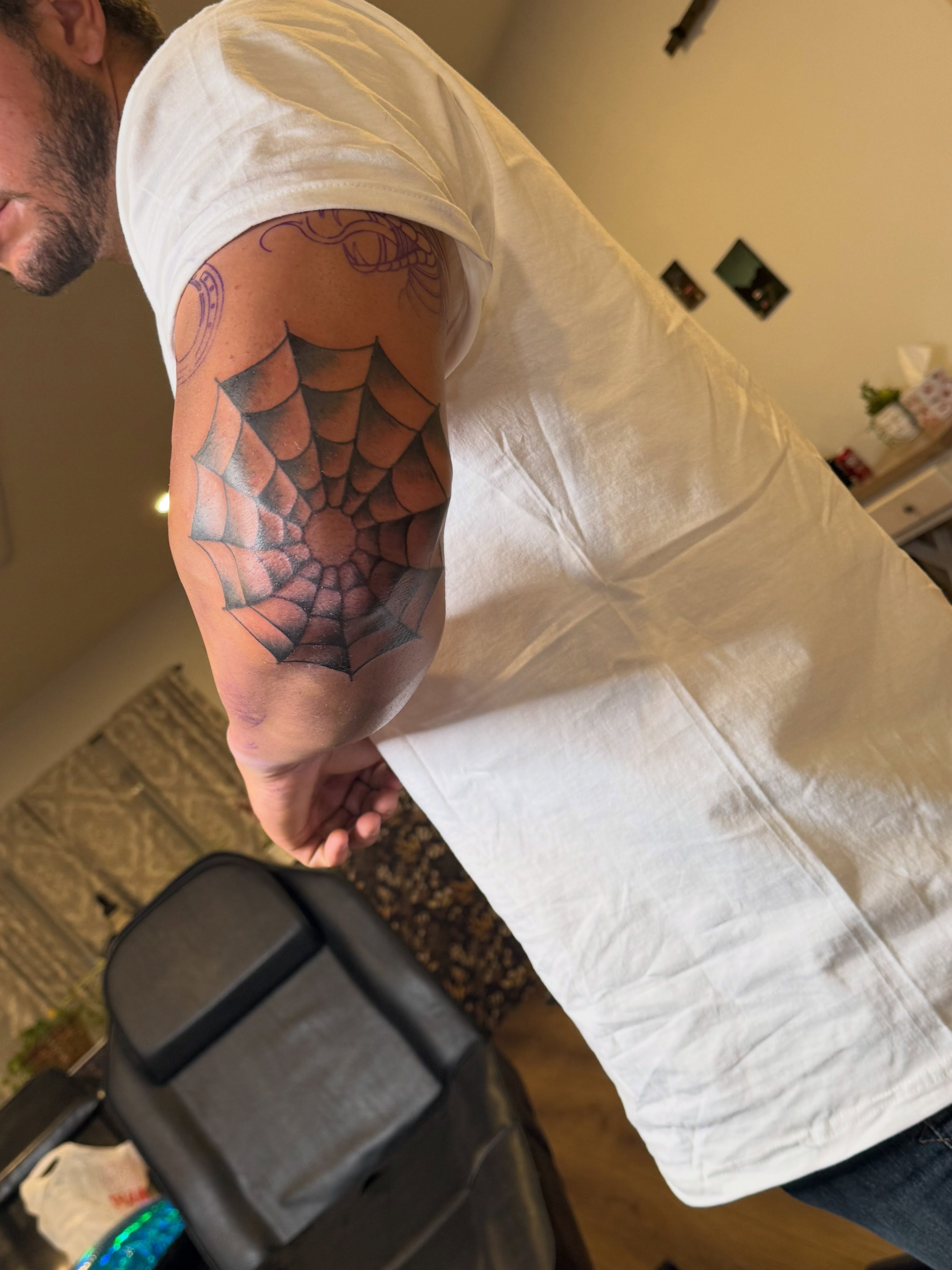 Tattoo by @_krystalwithak_ — geometric