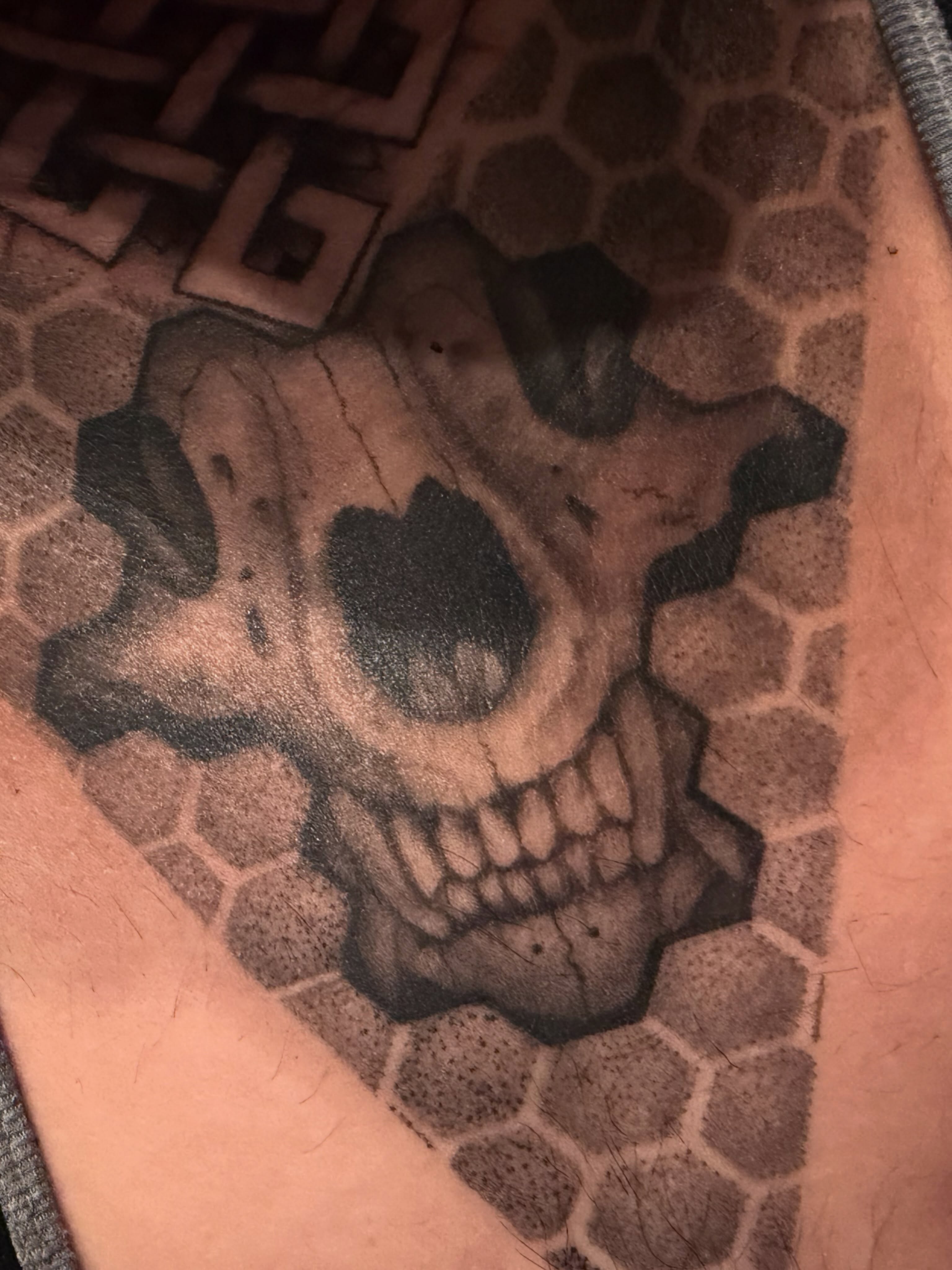 Tattoo by @shelly.elissa.tattoos — black_and_grey