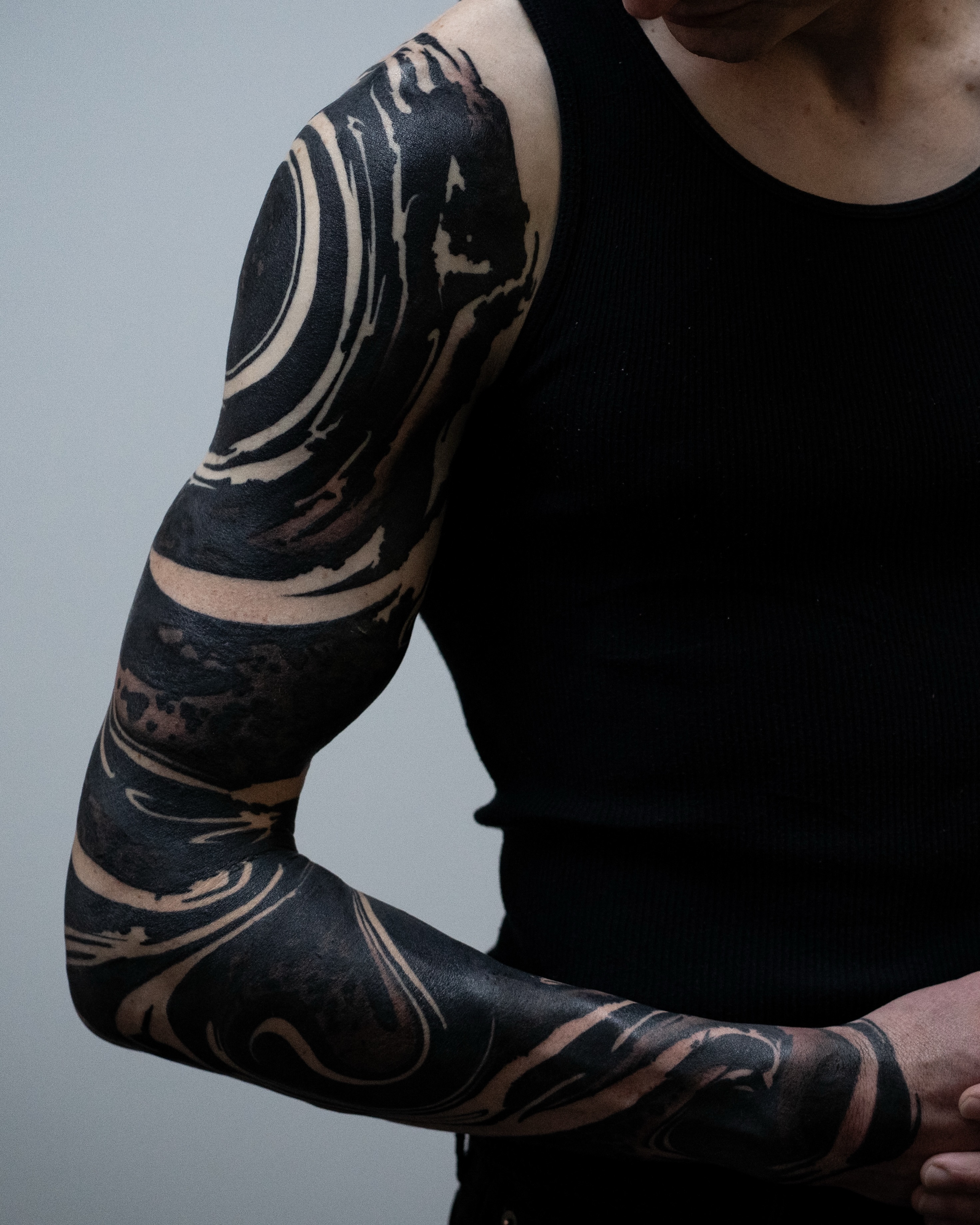 Tattoo by @josalinegreen — black_and_grey