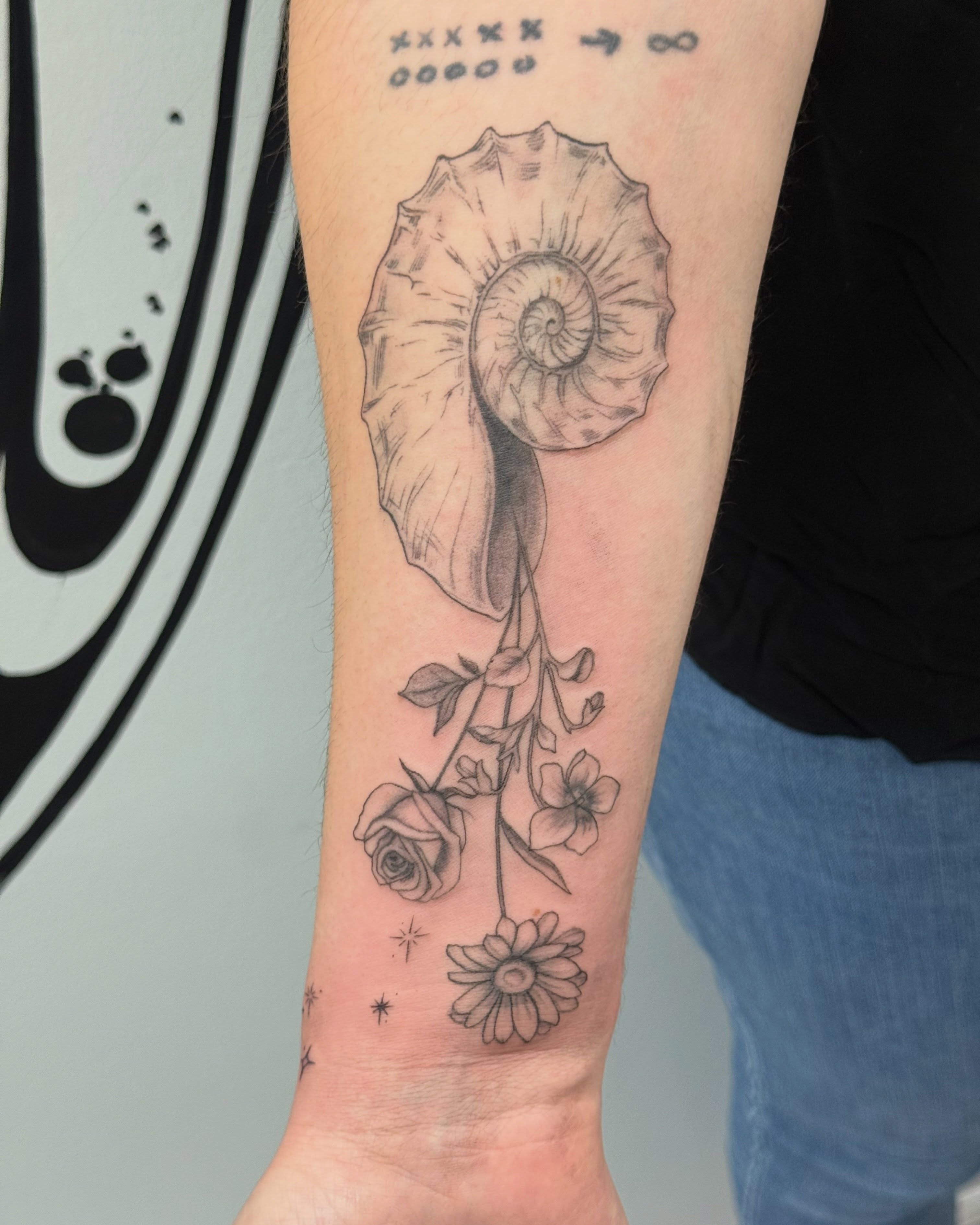 Tattoo by @natalierosas_ โ black_and_grey, realism