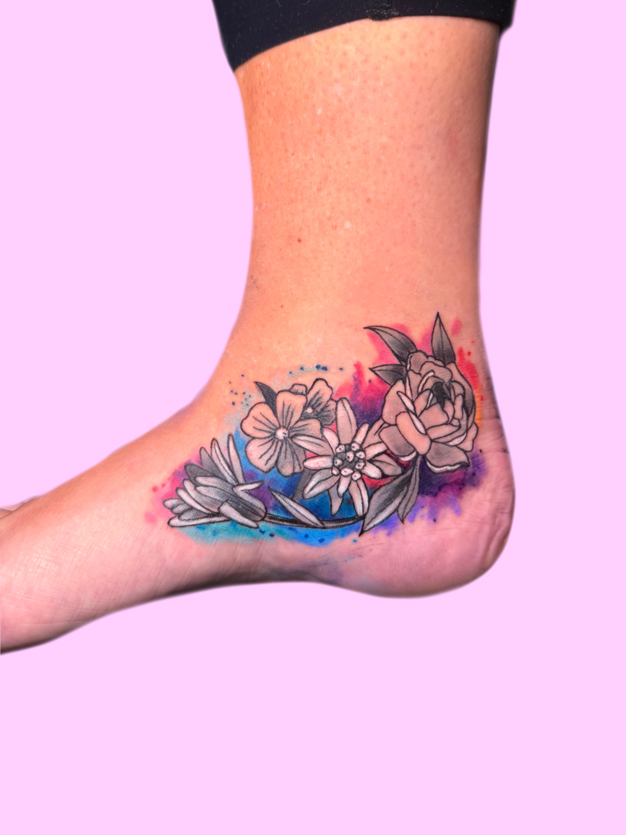 Tattoo by @graphicward — watercolor