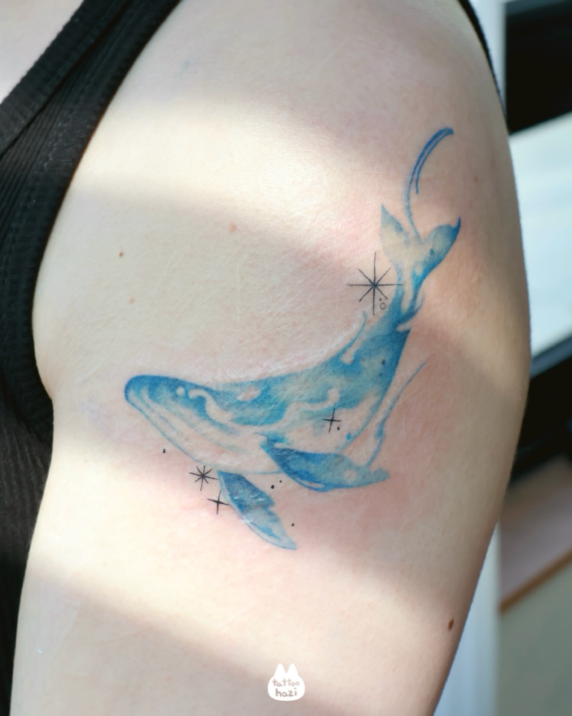 Tattoo by @tattoo_hazi — watercolor