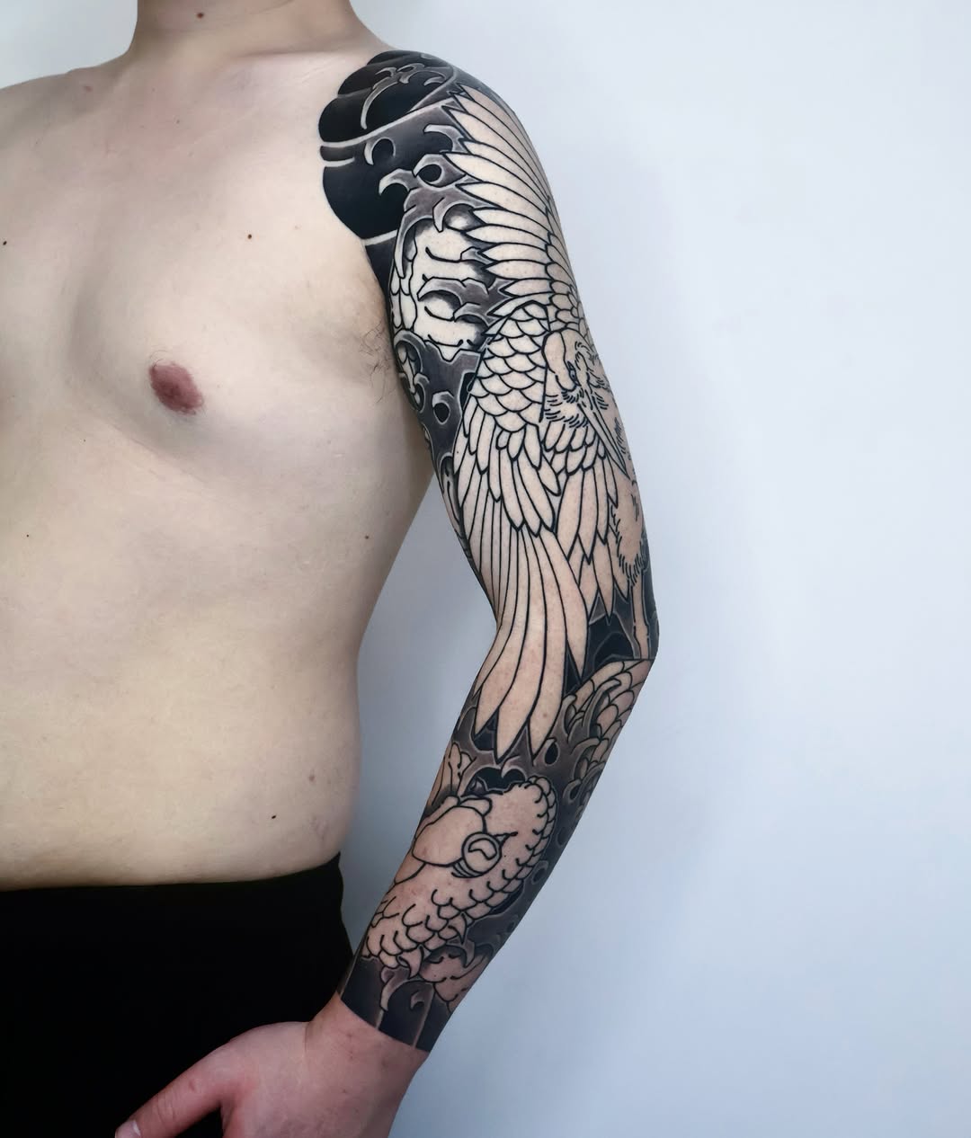 Tattoo by @noir_by_jm — black_and_grey