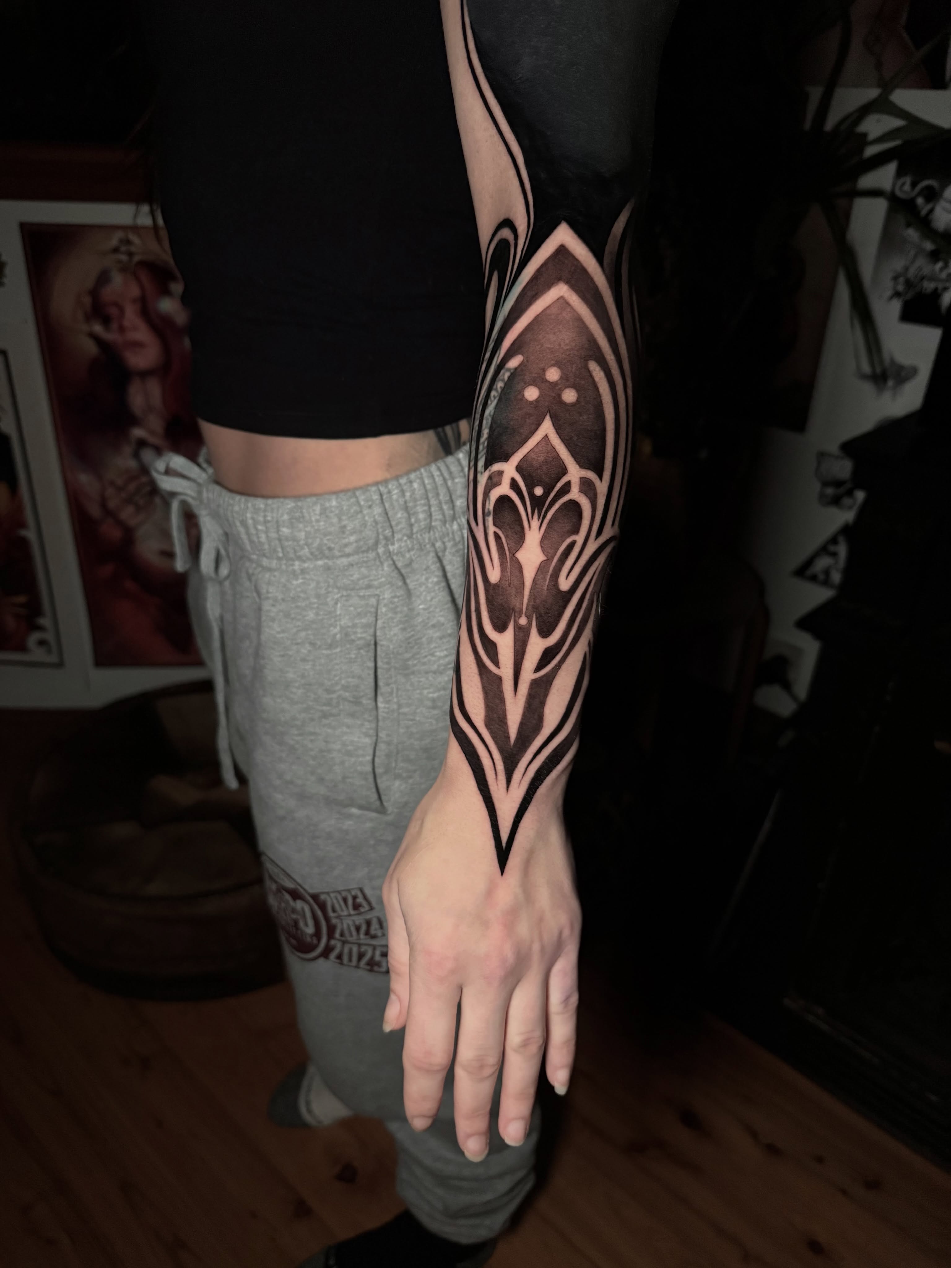 Tattoo by @ladysky_tattoo — tribal