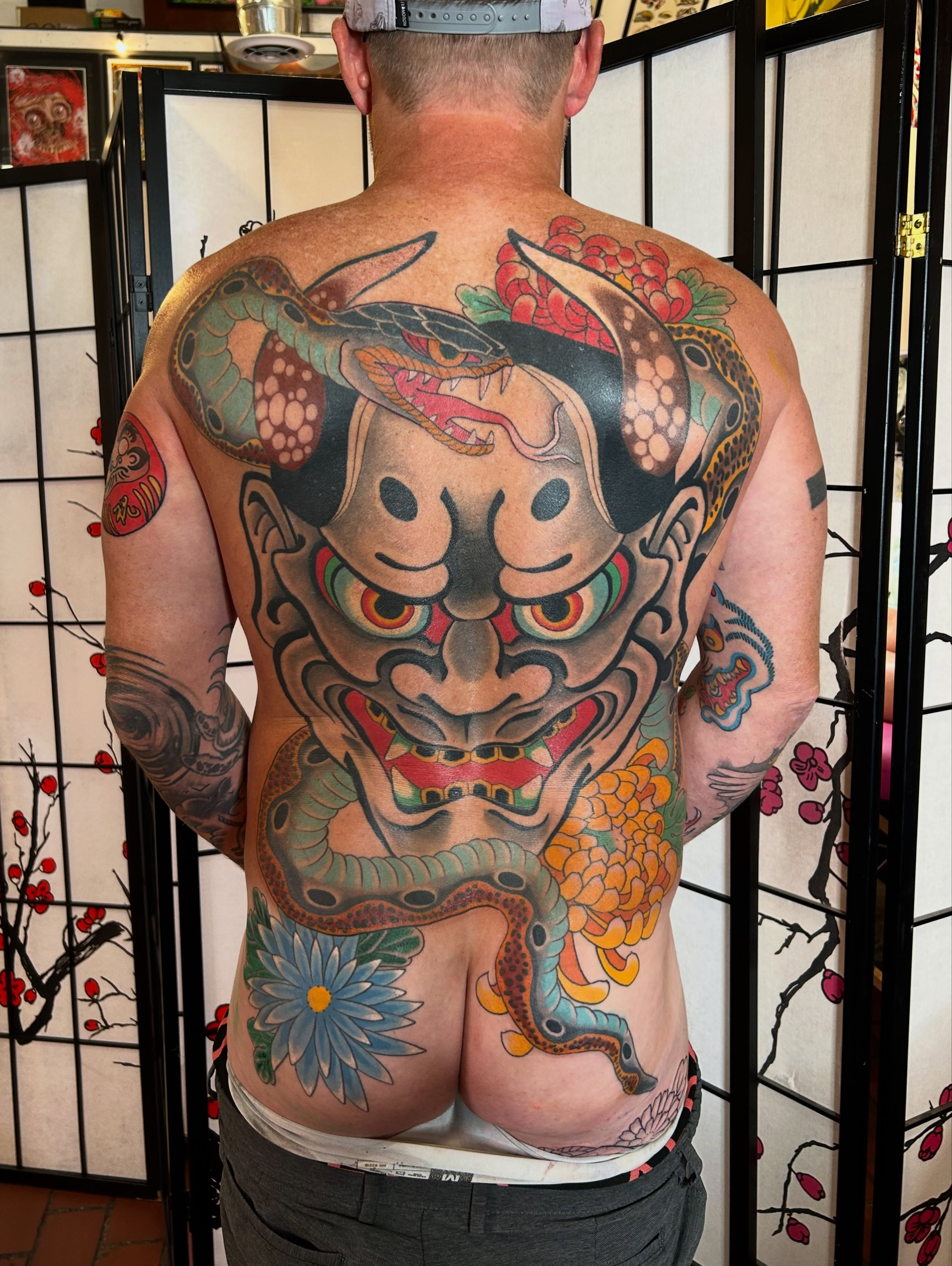 Tattoo by @scabtender — japanese_irezumi