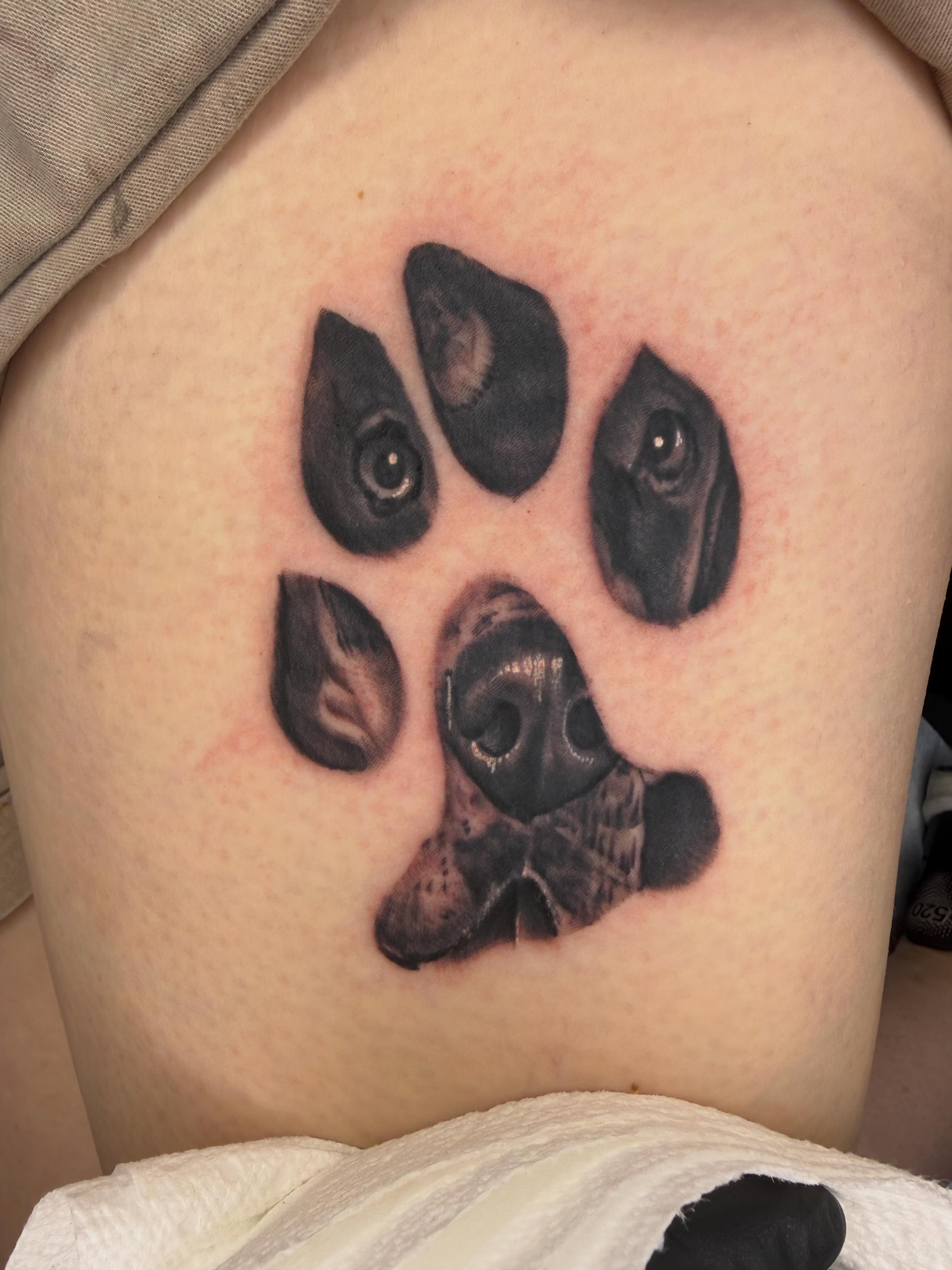 Tattoo by @frankdemao — realism, black_and_grey