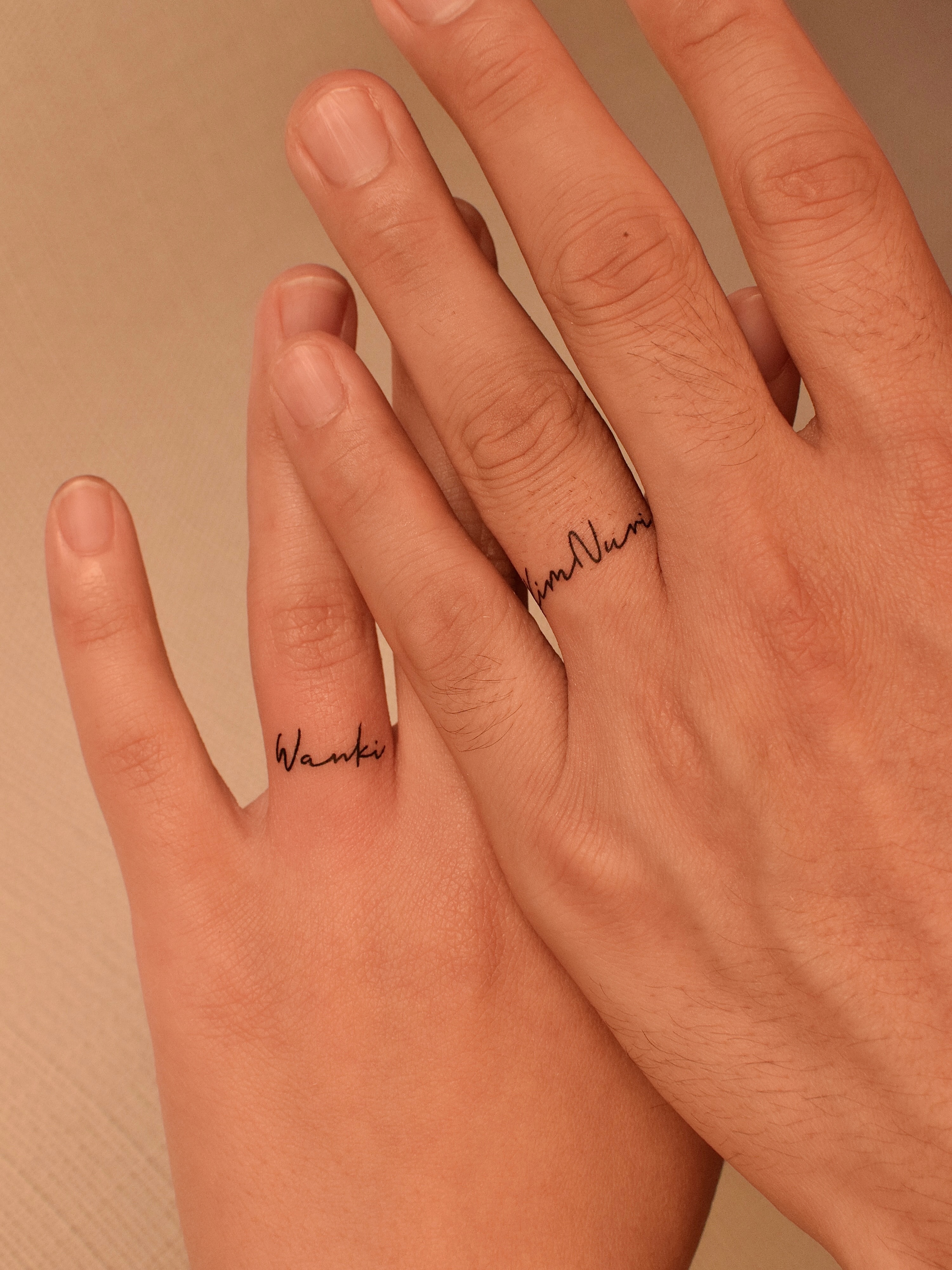 Tattoo by @tattooer_jina — lettering_script