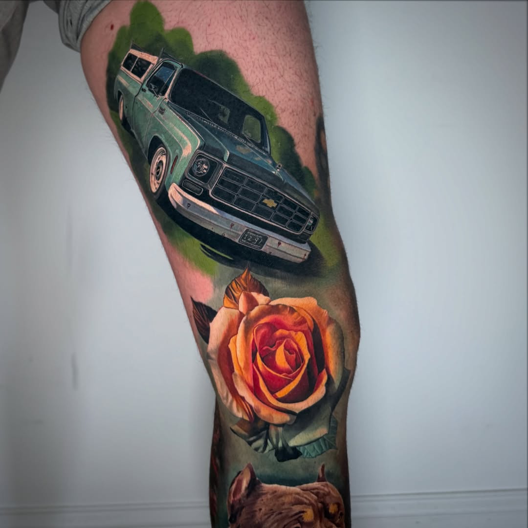 Tattoo by @thomasj_ink — realism