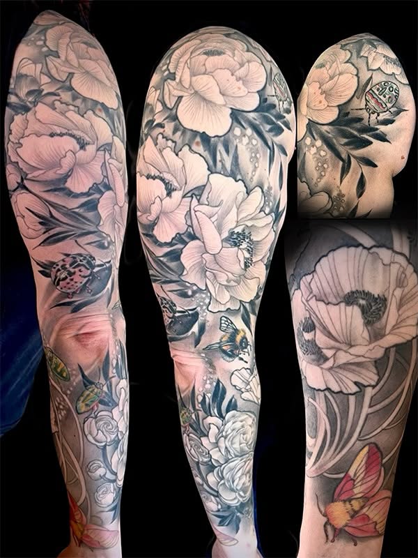 Tattoo by @tattoosbymissamanda — realism, dotwork