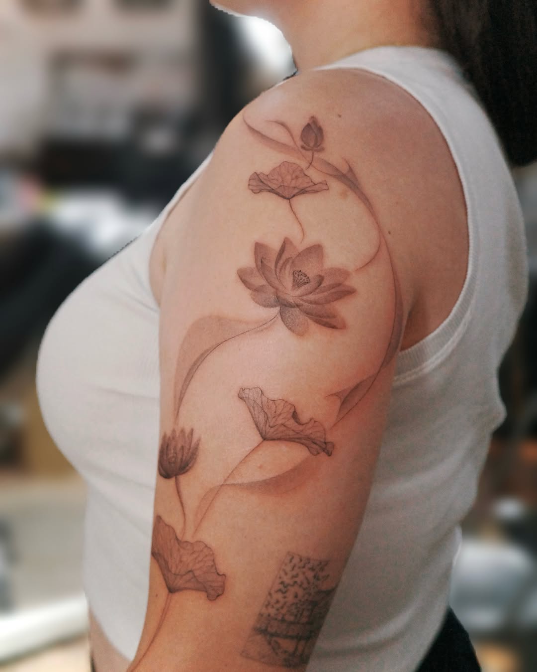 Tattoo by @blackpear_ink — black_and_grey