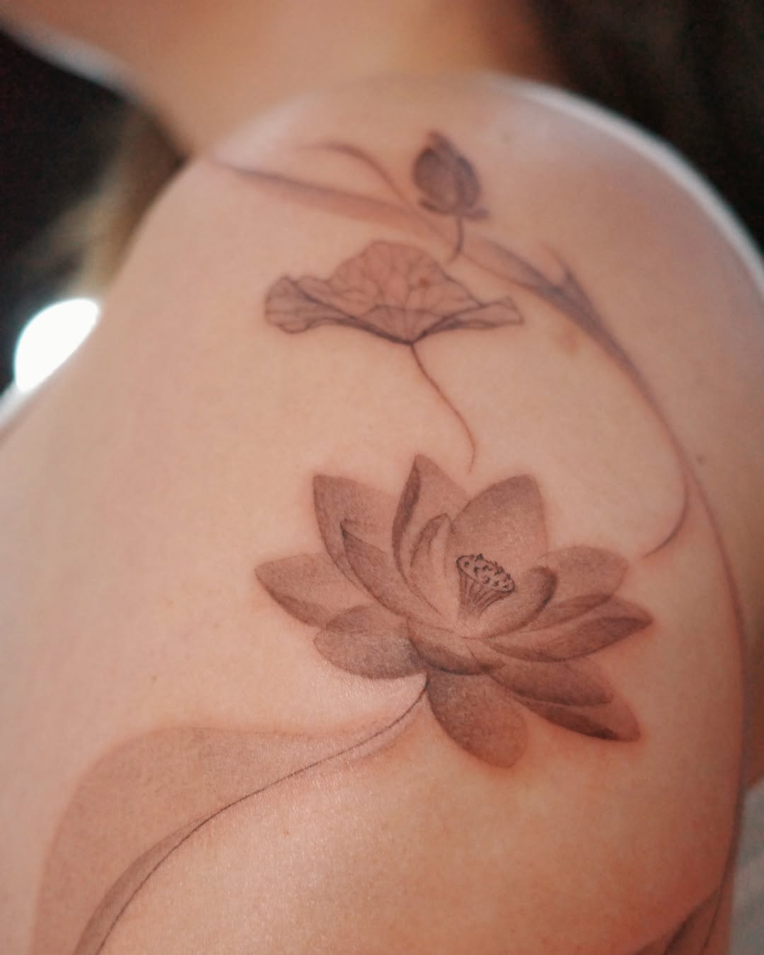 Tattoo by @blackpear_ink — black_and_grey