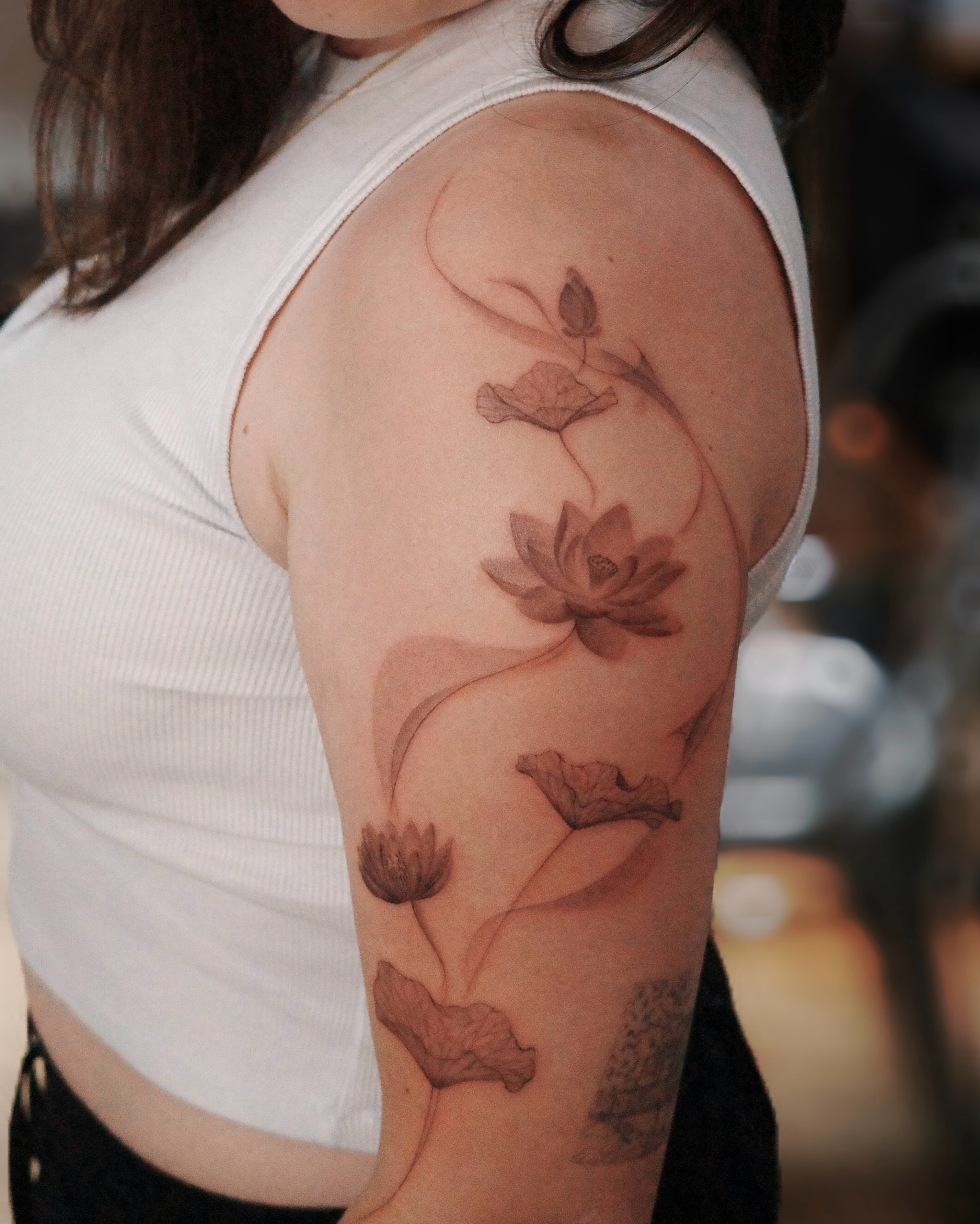 Tattoo by @blackpear_ink — black_and_grey, realism